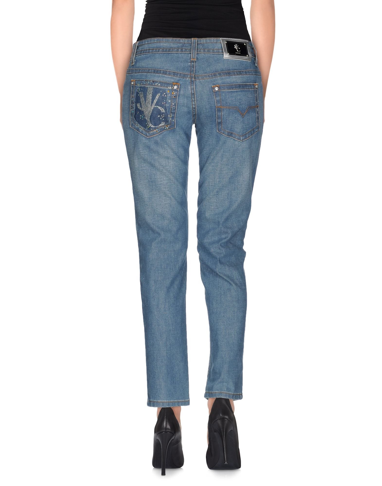 versace denim pants