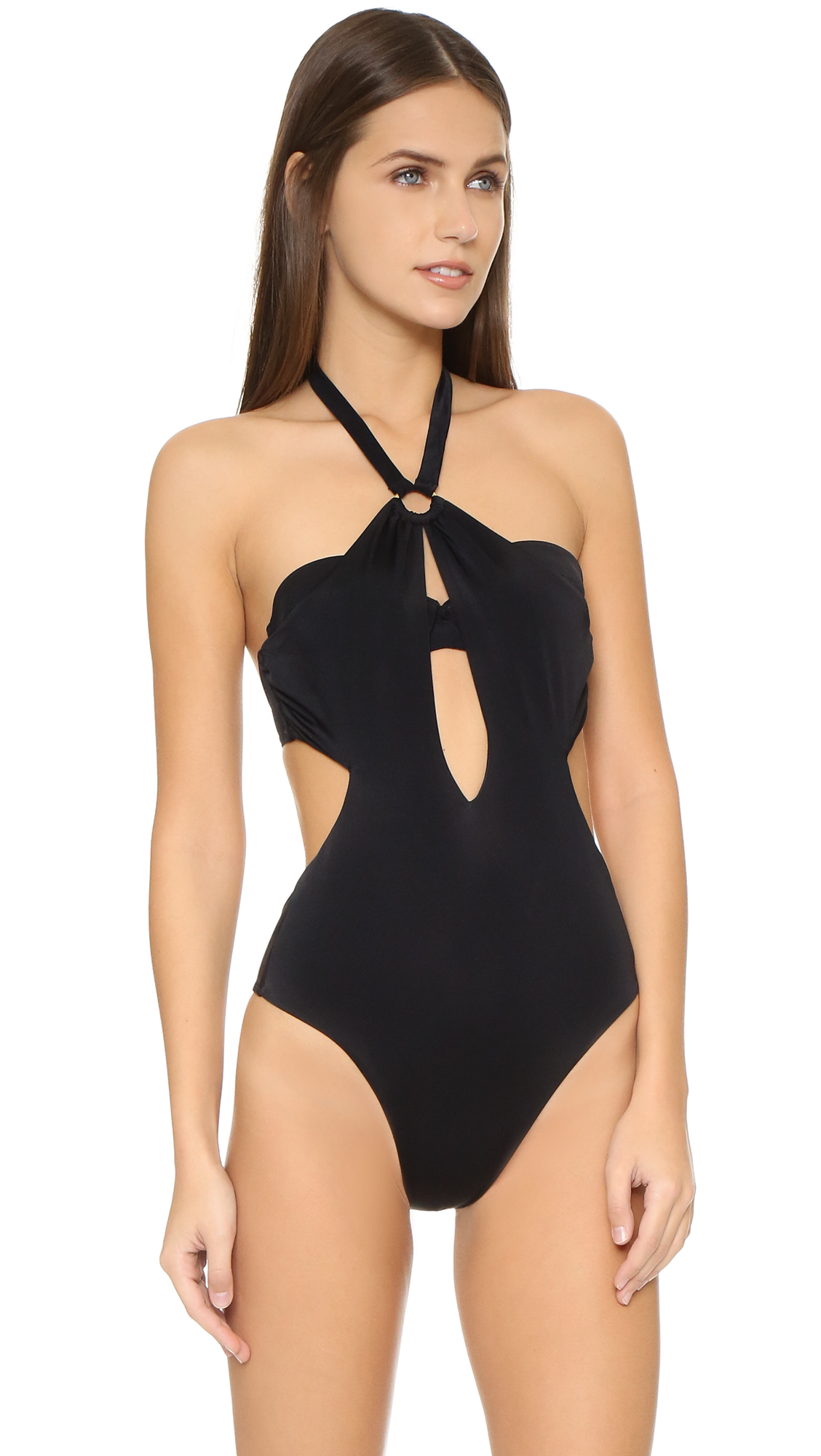 L'Agent by Agent Provocateur Synthetic Adrina Swimsuit in Black - Lyst
