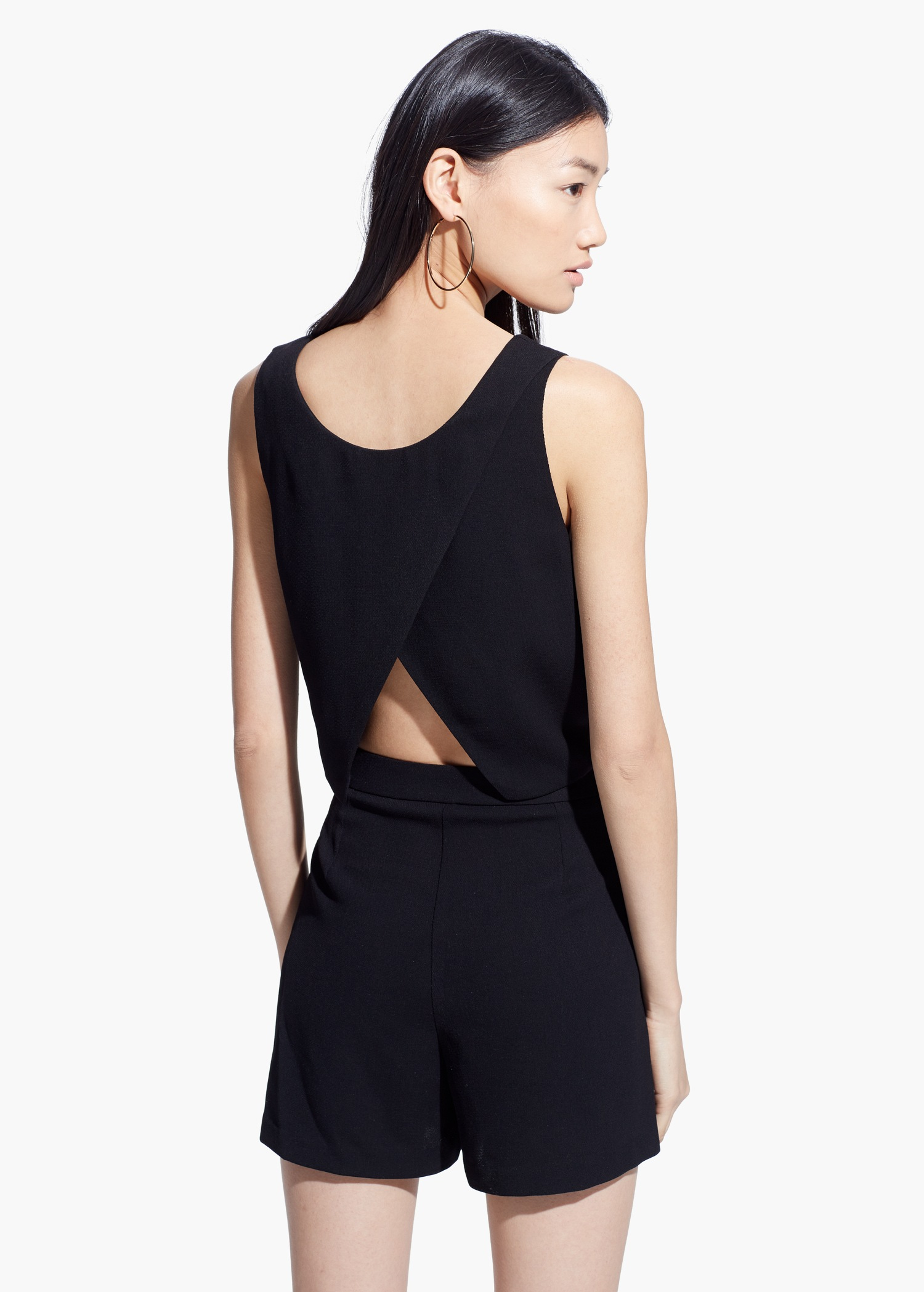 cut out back jumpsuit
