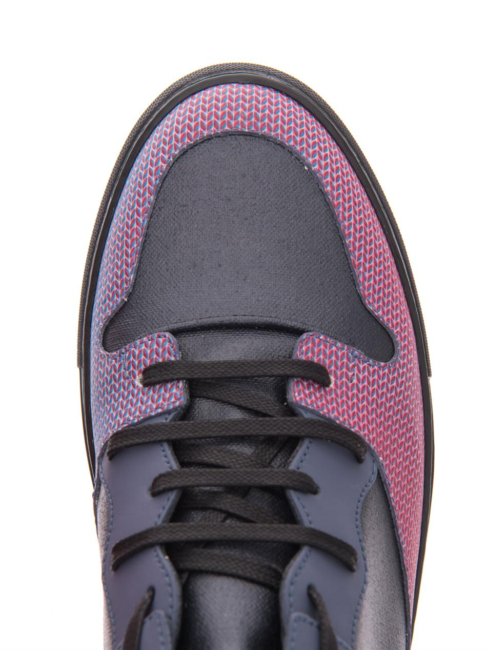 men purple balenciaga shoes