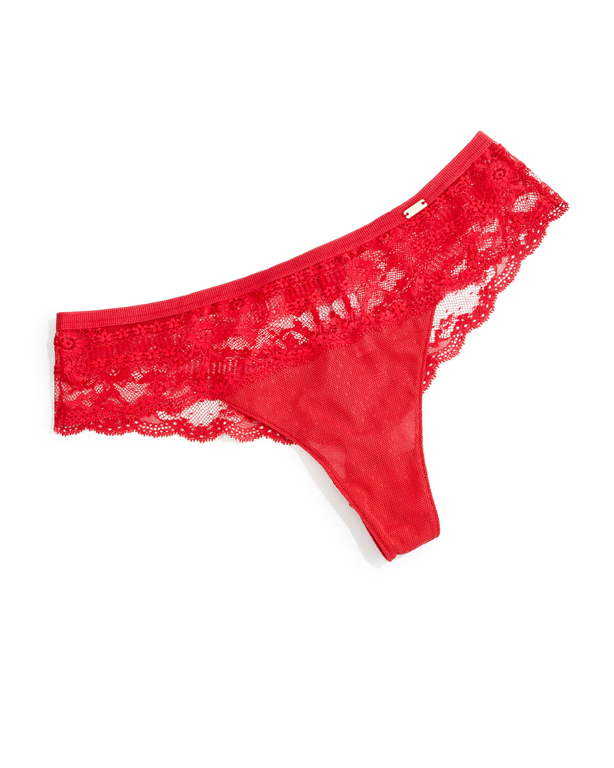 Chantelle Idole Lace Tanga Thong in Poppy Red (Red) Lyst