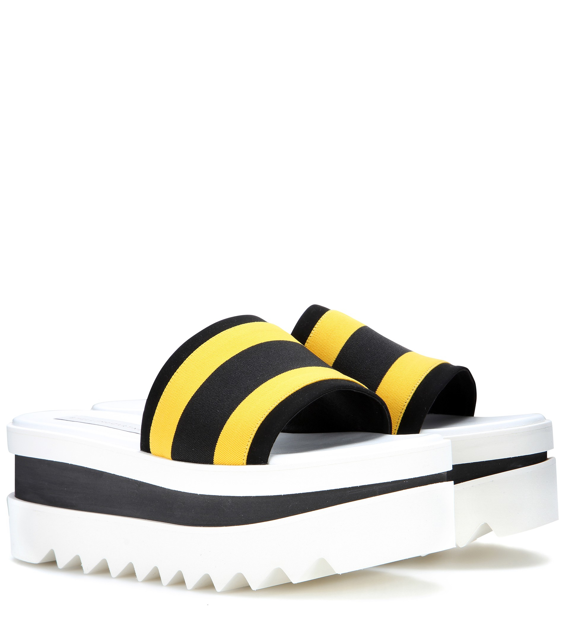 yellow platform slides