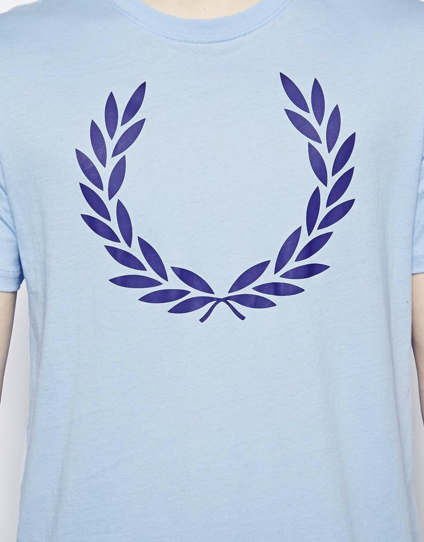 fred perry laurel wreath crew neck sweatshirt