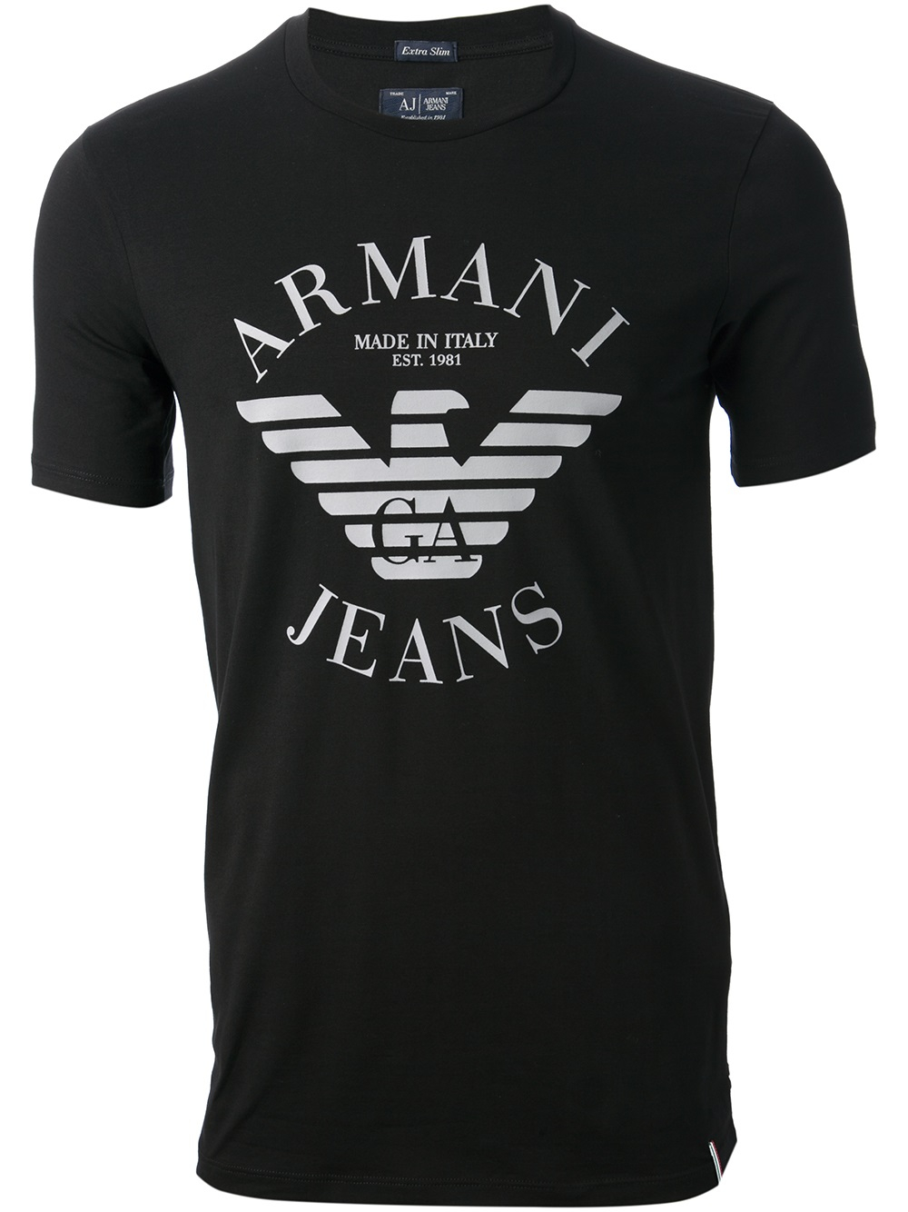 Armani Logo Tshirt in for | Lyst UK