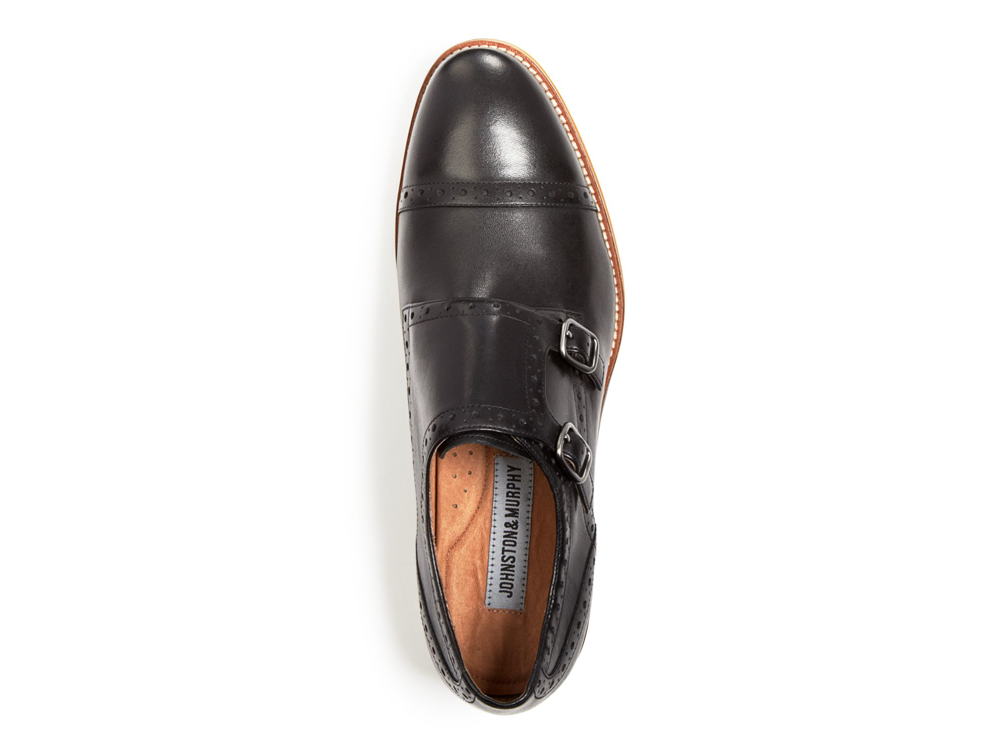 johnston murphy double monk strap