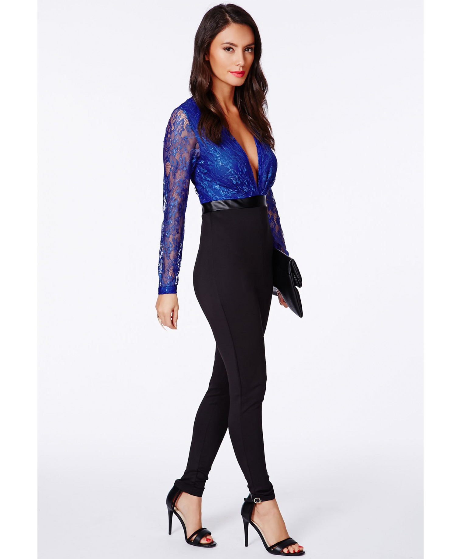 cobalt blue jumpsuit