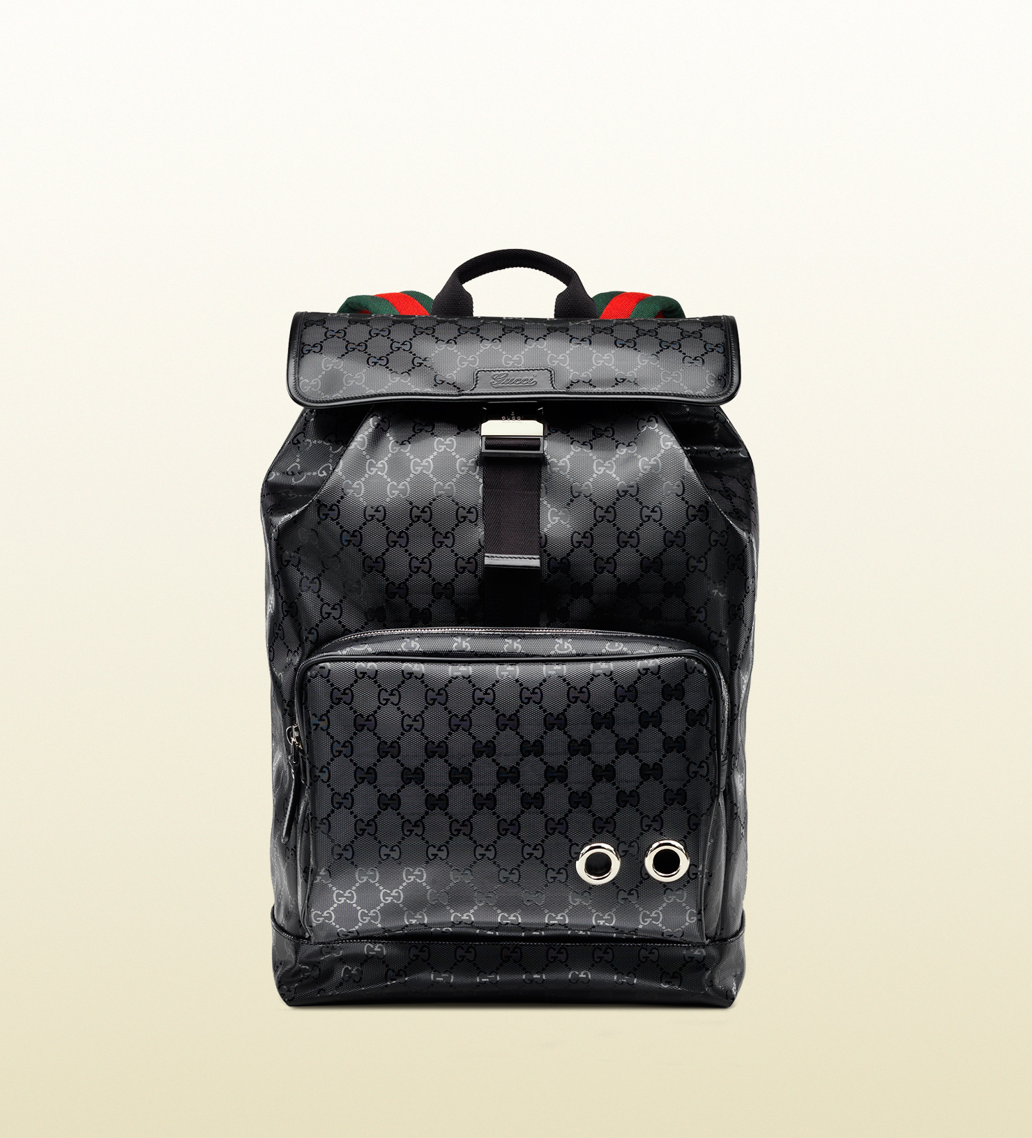 Gucci 500 By Gg Imprimé Backpack in Black for Men | Lyst