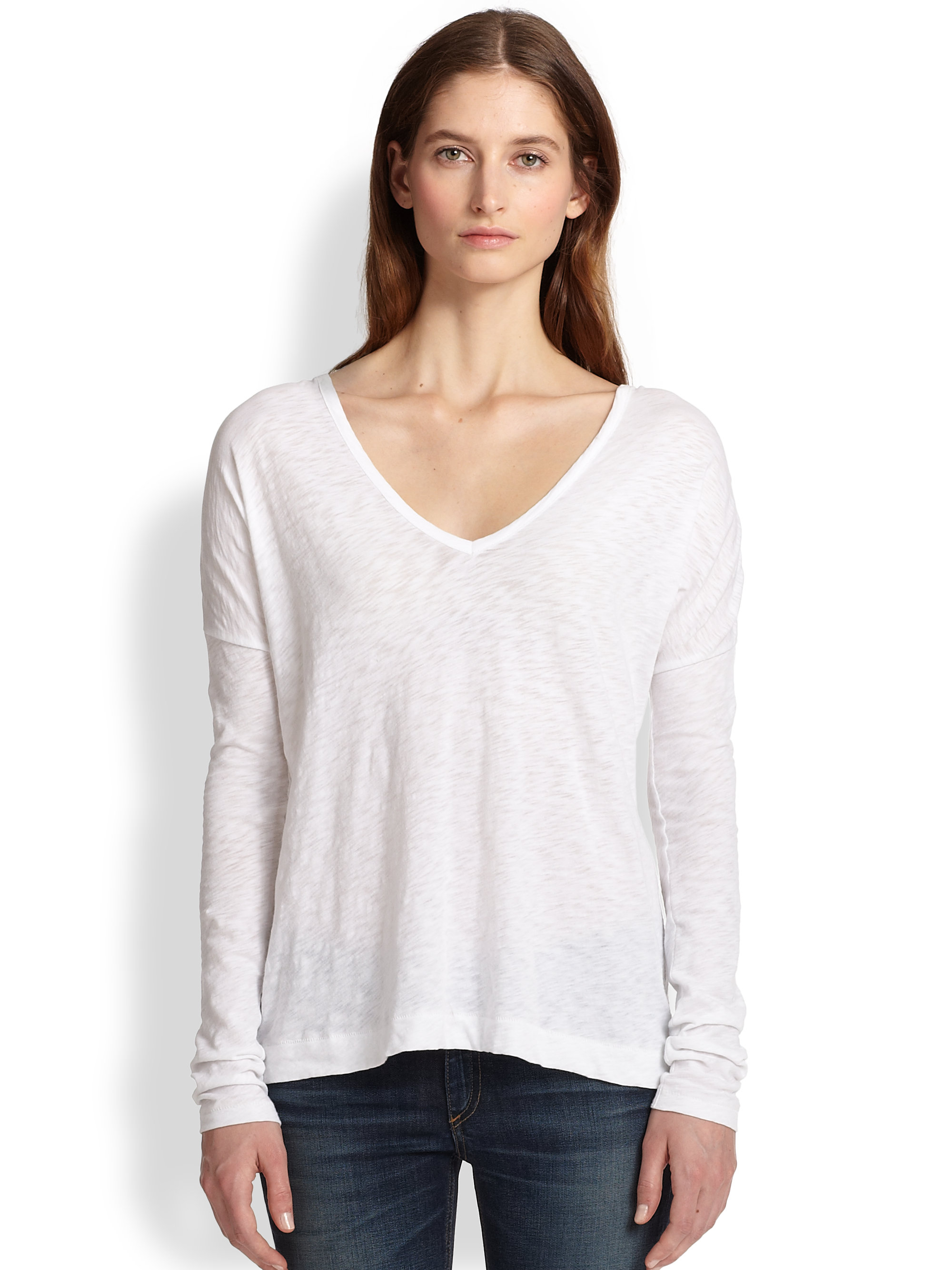 rag and bone theo long sleeve tee