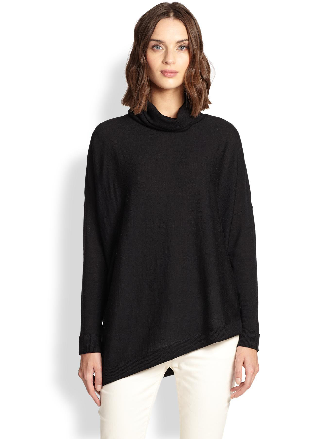 eileen fisher black turtleneck