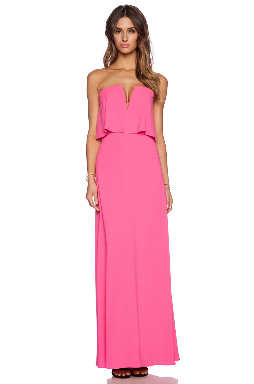 bcbg blush dress