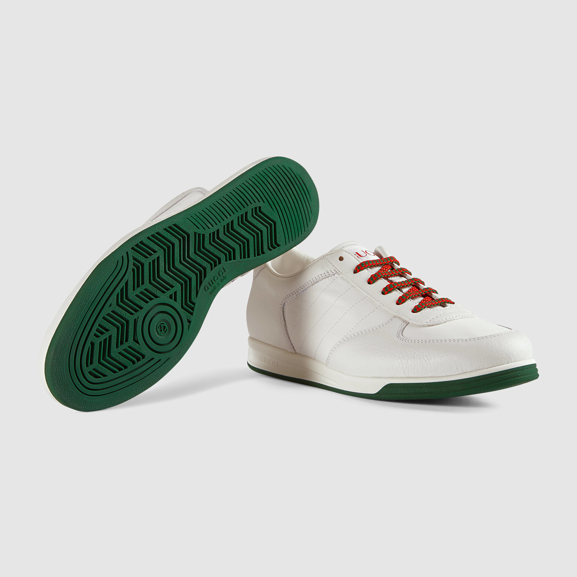 Regenboog handtekening Universiteit Gucci 1984 Low Top Sneaker In Leather in White | Lyst