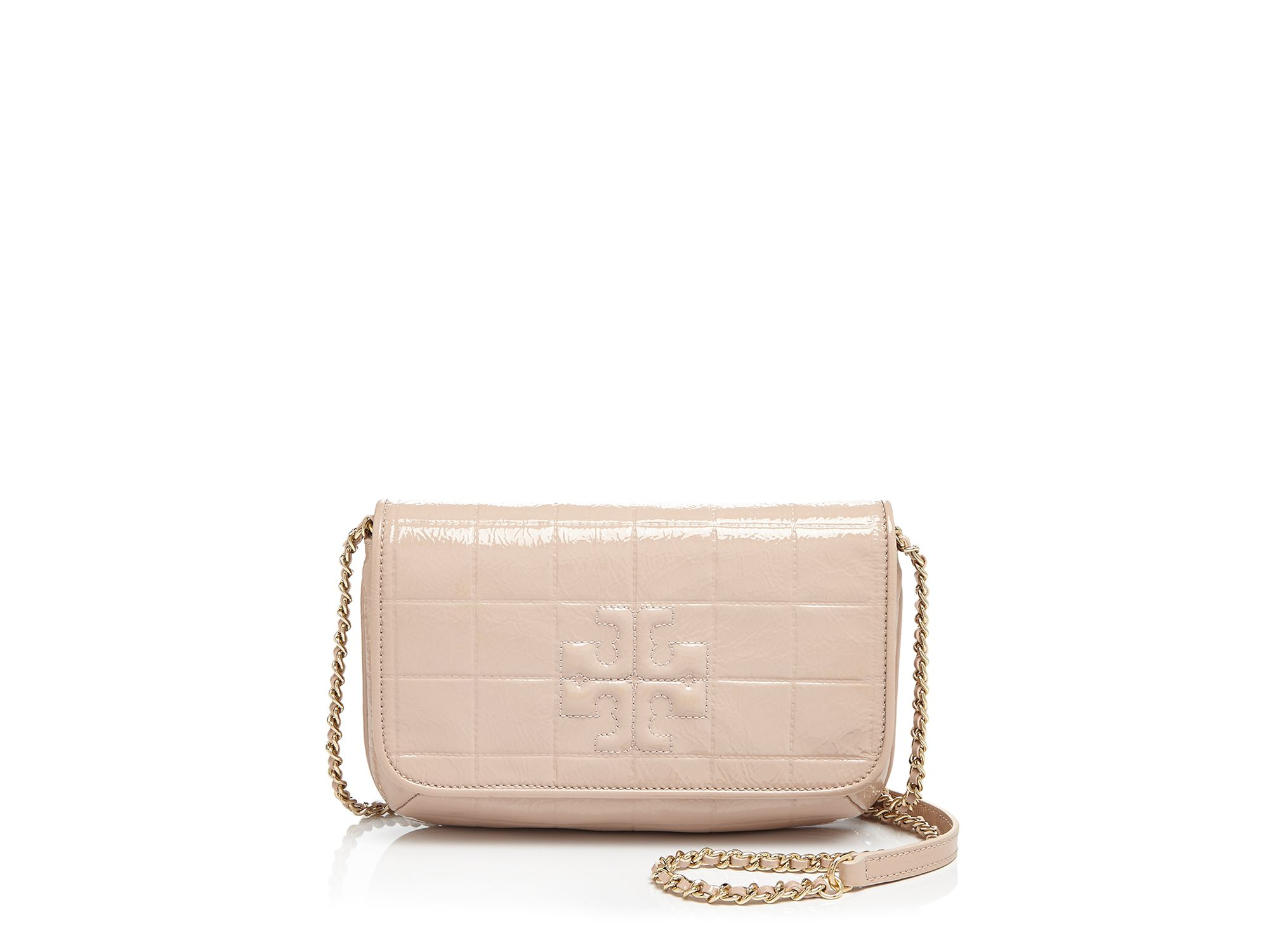 tory burch patent leather clutch