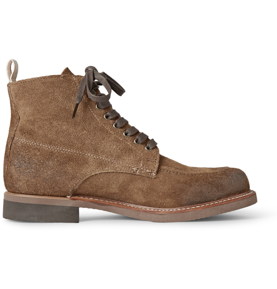 Rag & Bone Rowan Suede Lace-Up Boots in Brown for Men | Lyst
