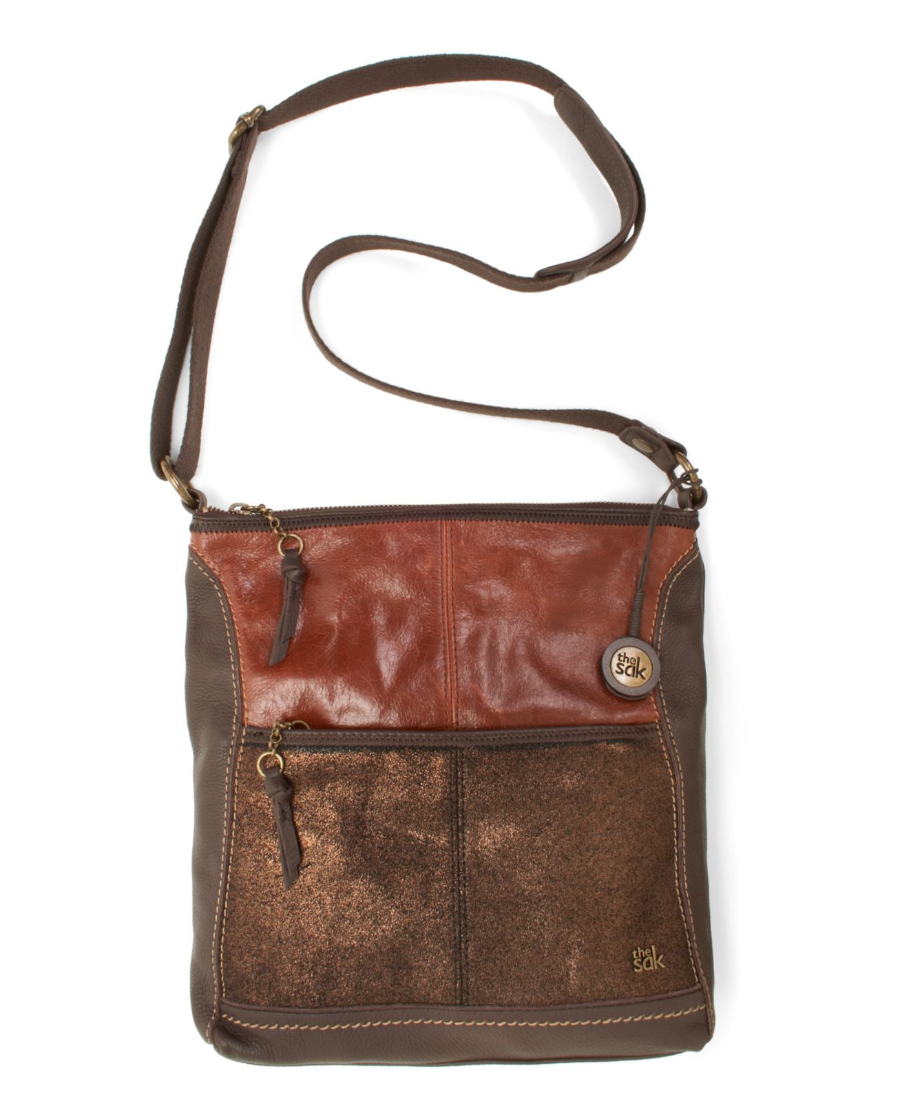 The sak Iris Leather Crossbody Bag Lyst