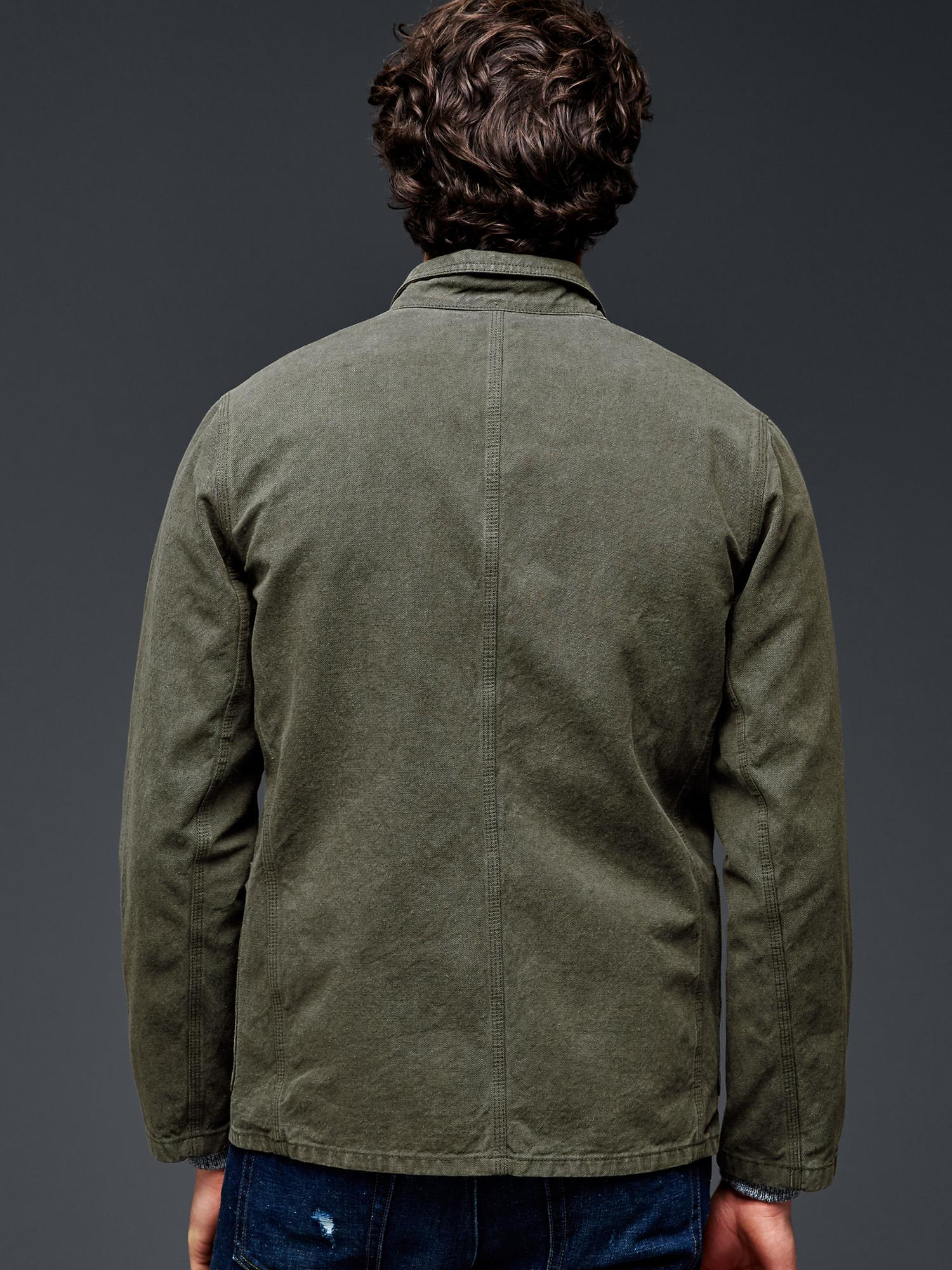 gap work jacket