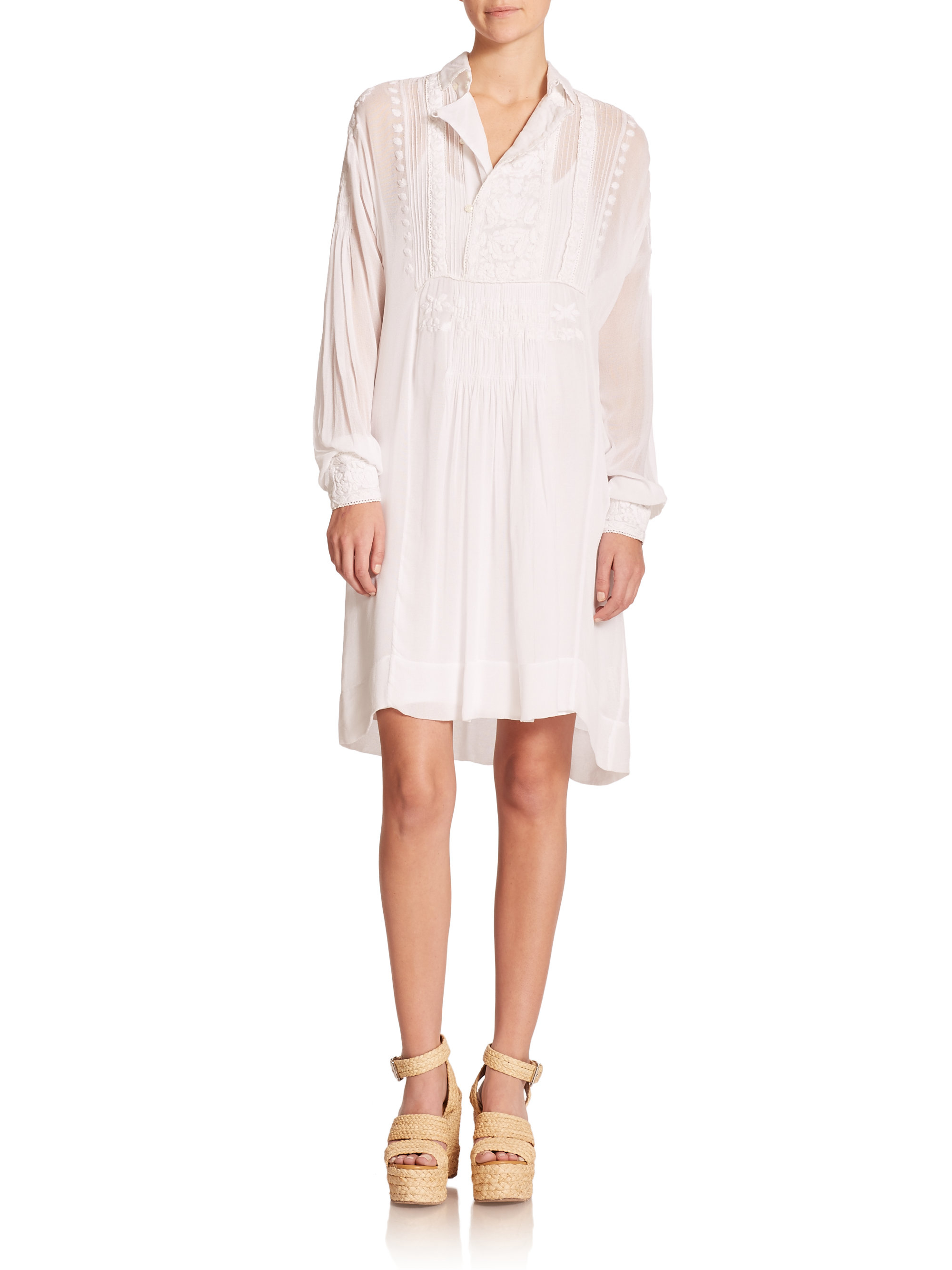 polo ralph lauren floral linen tunic