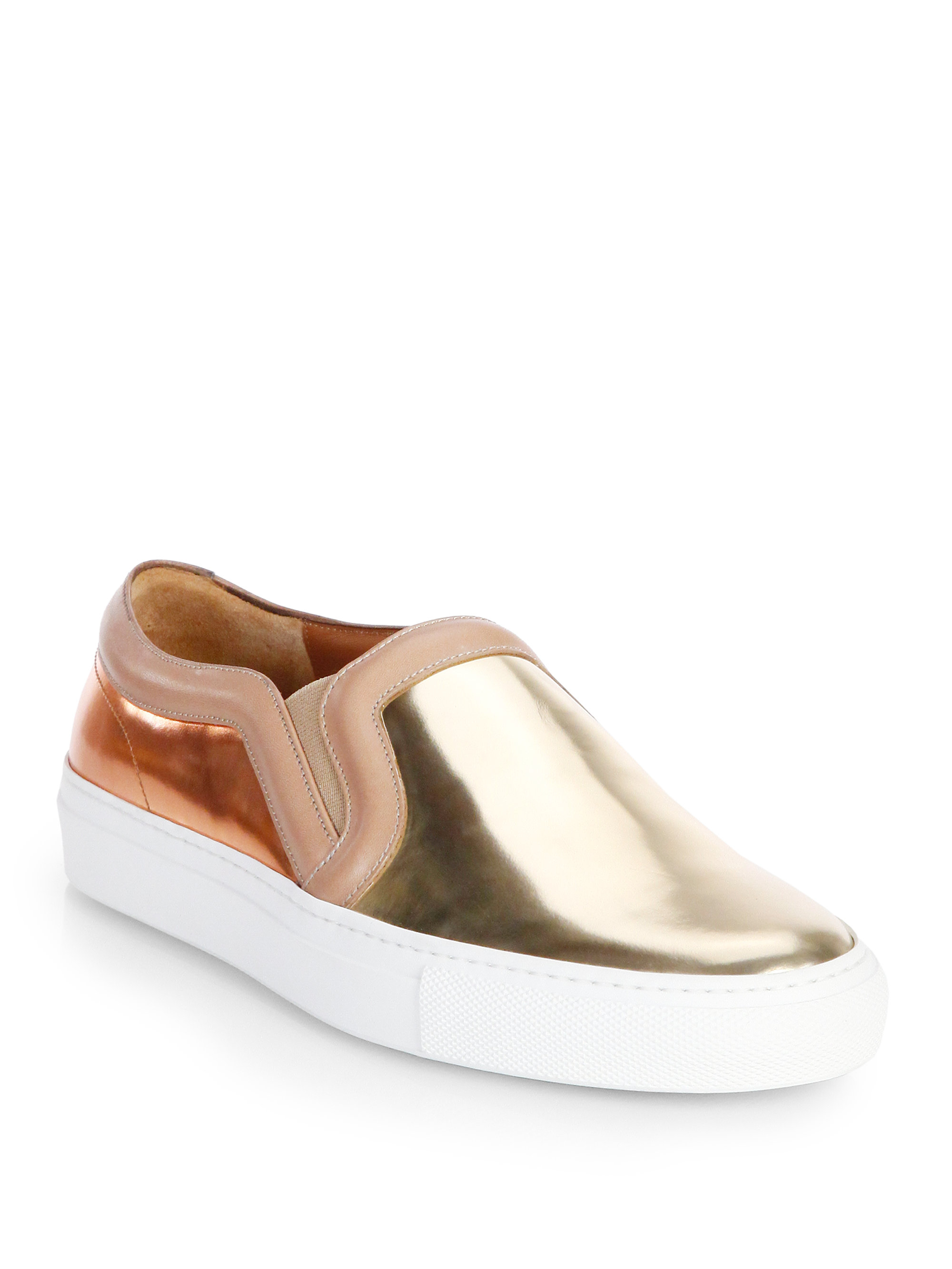 givenchy gold sneakers