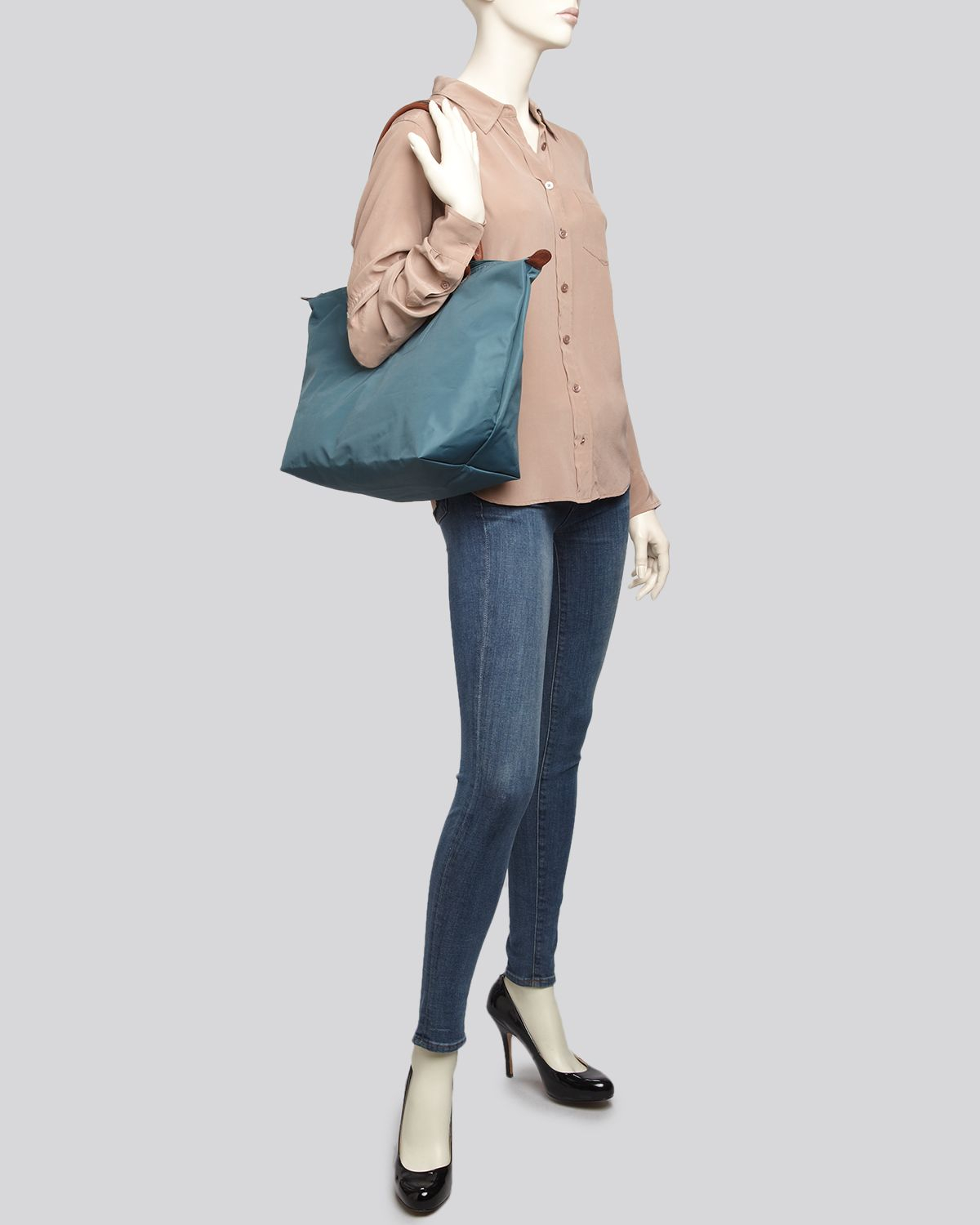 longchamp le pliage large yellow