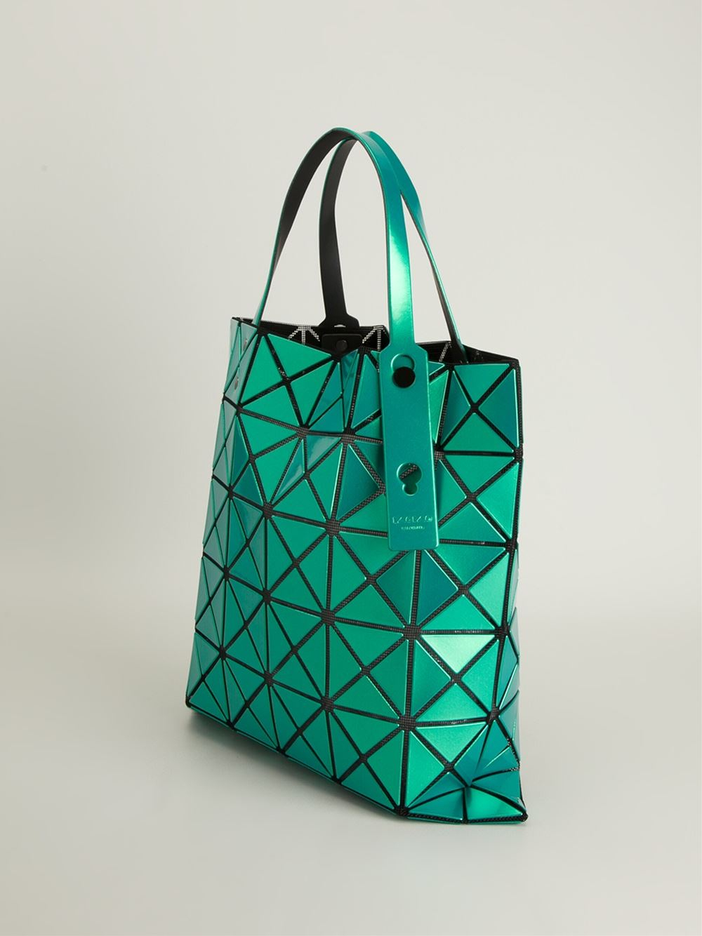 Bao Bao Issey Miyake Prism Tote in Green - Lyst