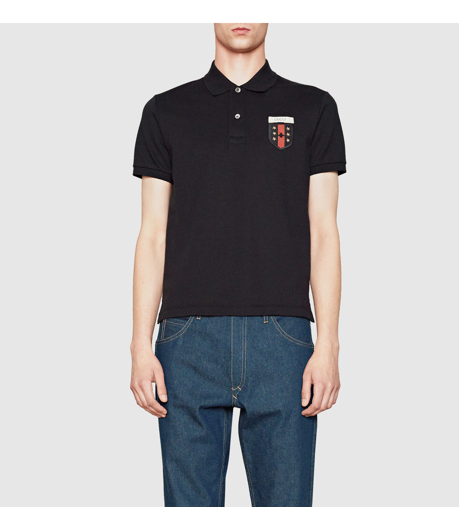 gucci web polo