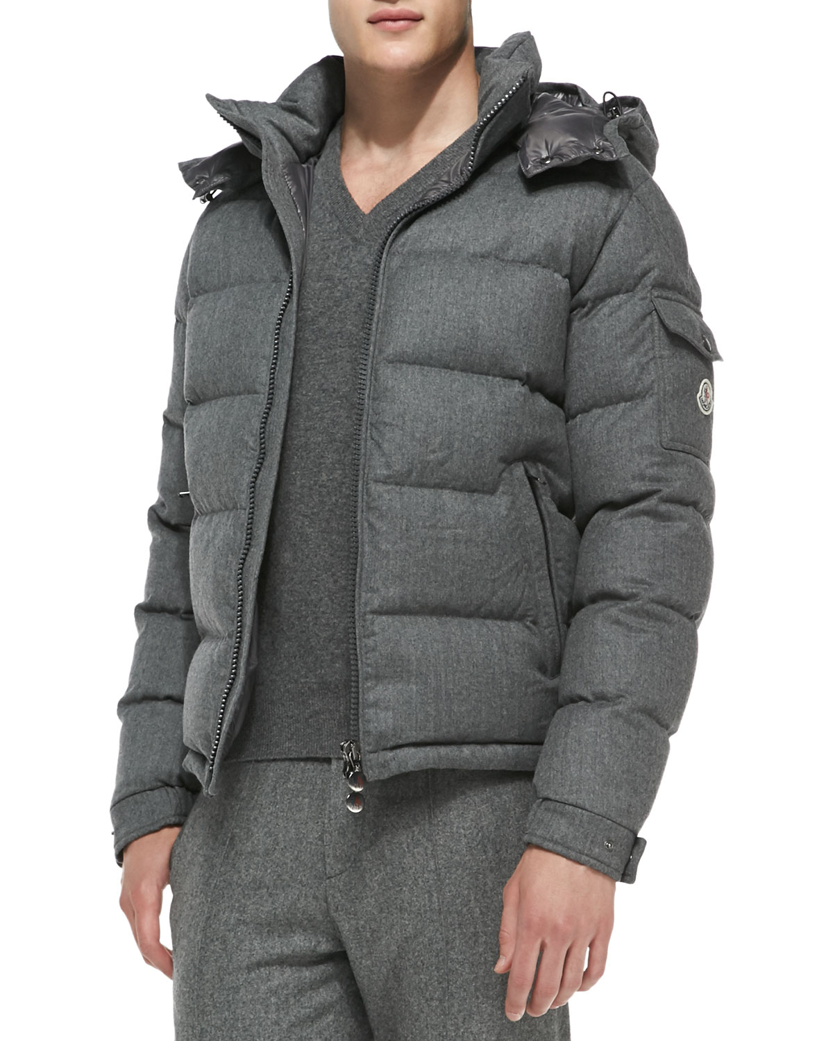 Moncler Mont Genevre Quilted Wool 