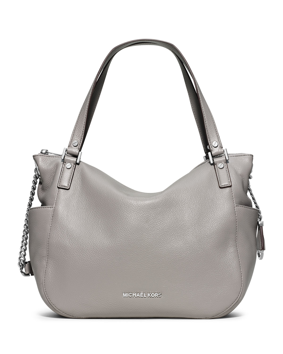 gray michael kors purse