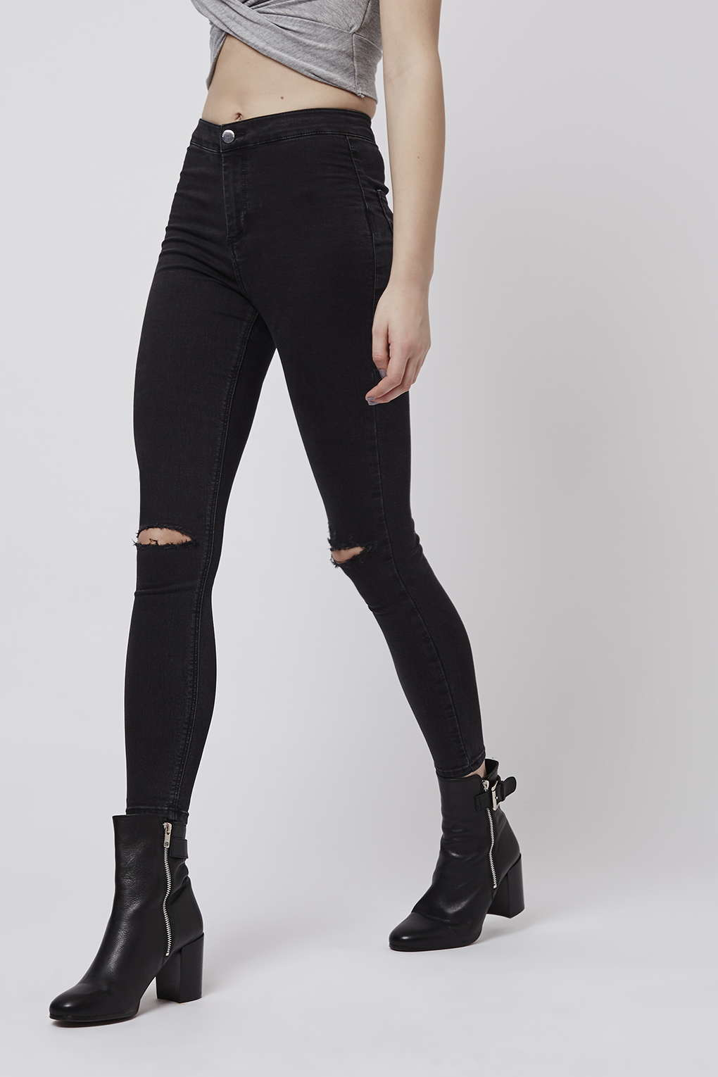 topshop black joni jeans topshop black joni jeans