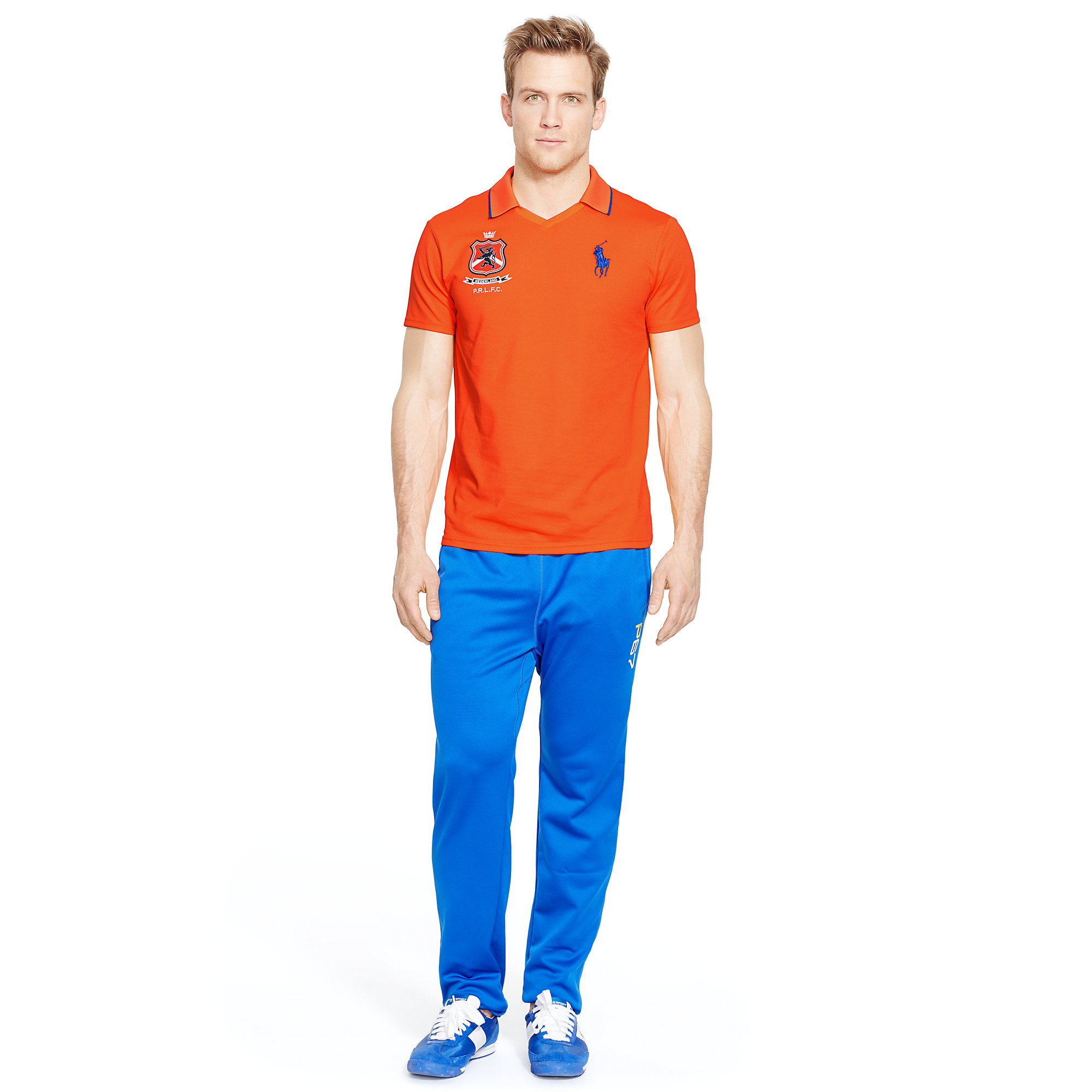 Ralph Lauren Netherlands Polo Shirt in Orange for Men | Lyst