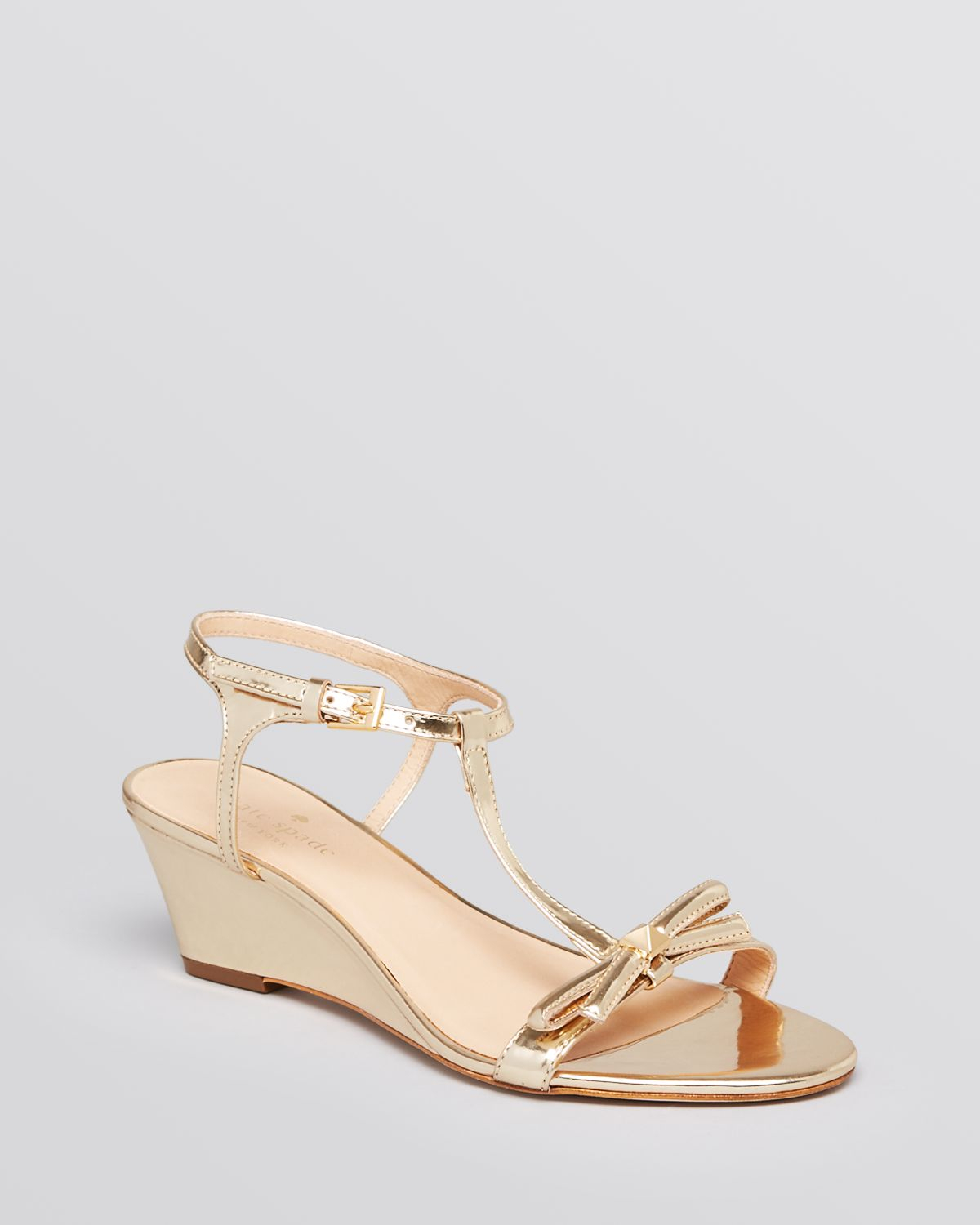 kate spade gold sandals