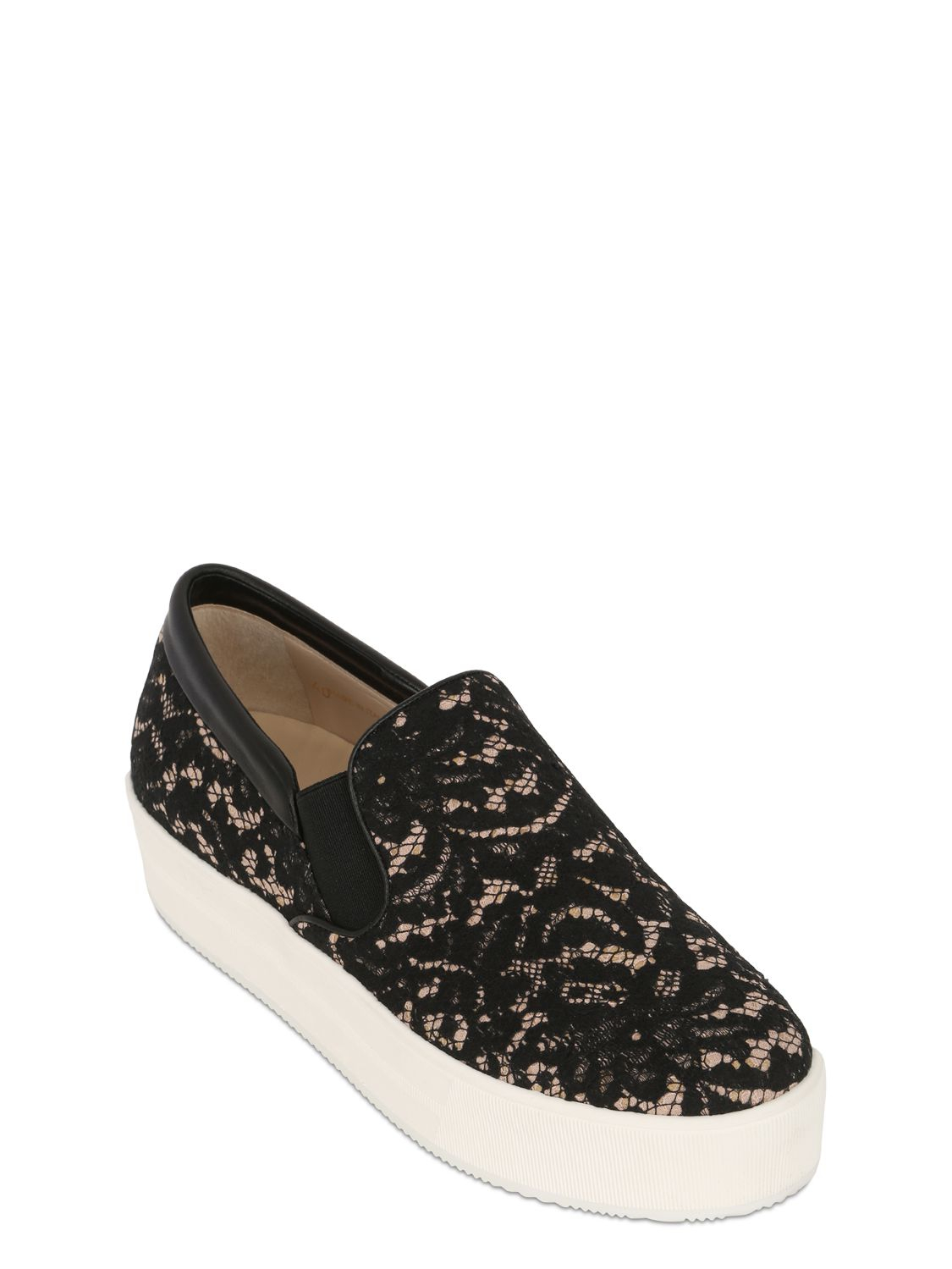 Lace slip on sneakers Outlet