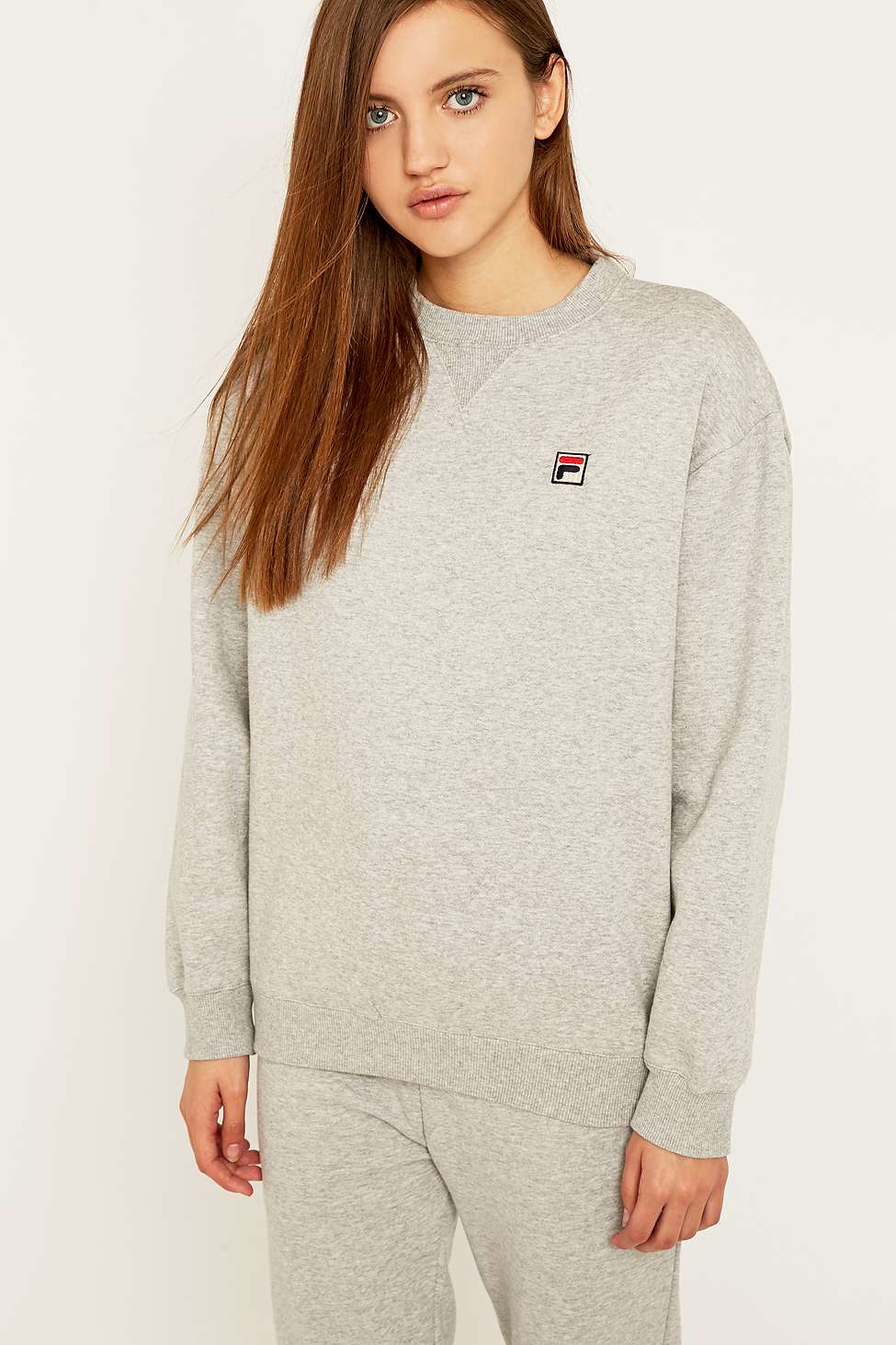 fila women's grey sweatshirt