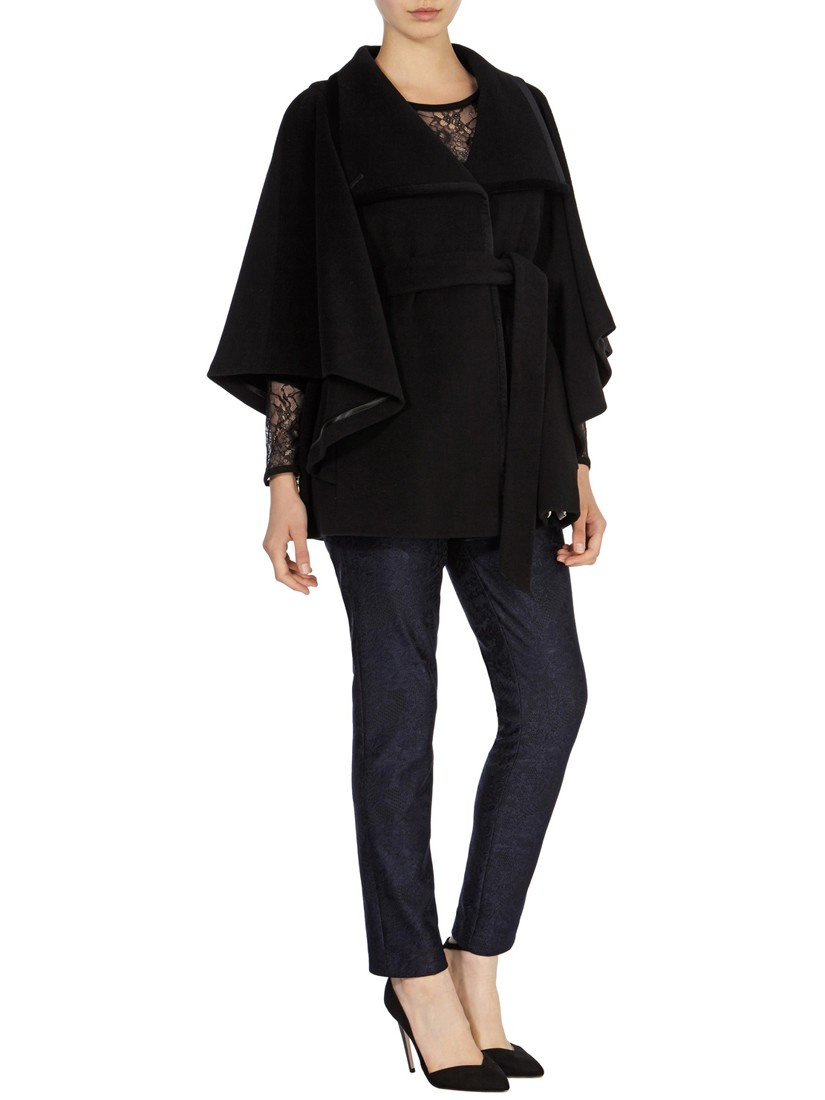 black smoking jacket