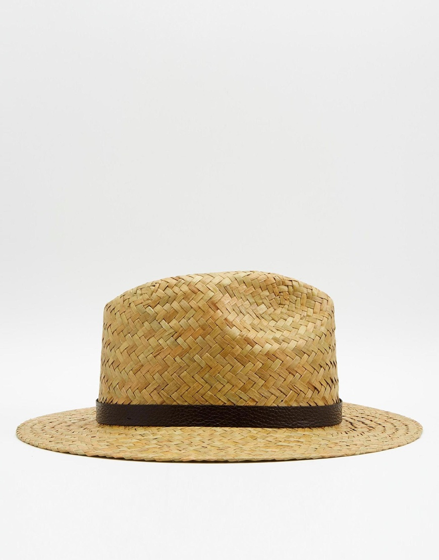 Catarzi Fedora Wide Brim Straw Hat Natural Men Lyst Catarzi Fedora Wide Brim Straw Hat Natural Men Lyst