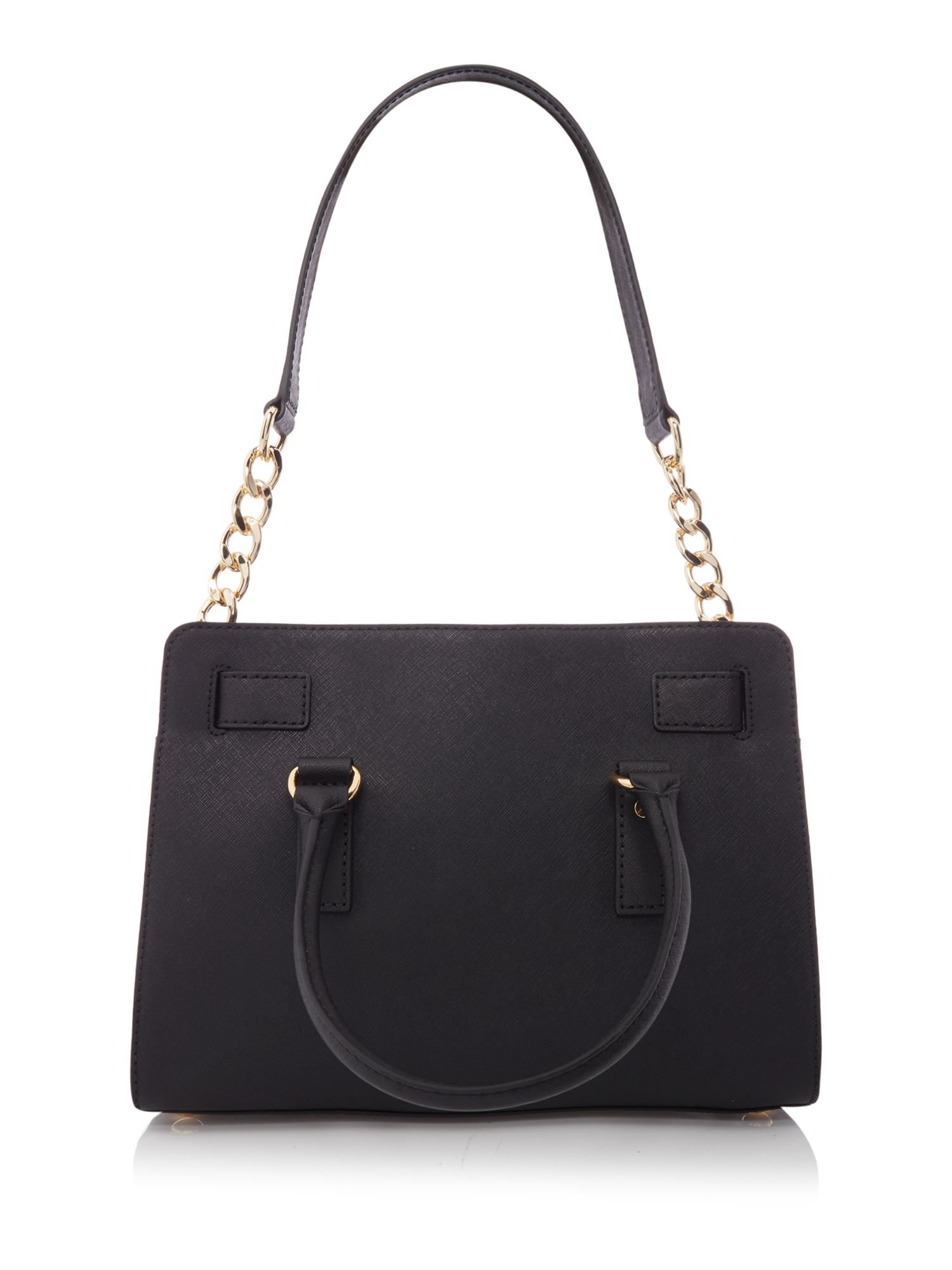 Michael kors Hamilton Black Bag in Black Lyst