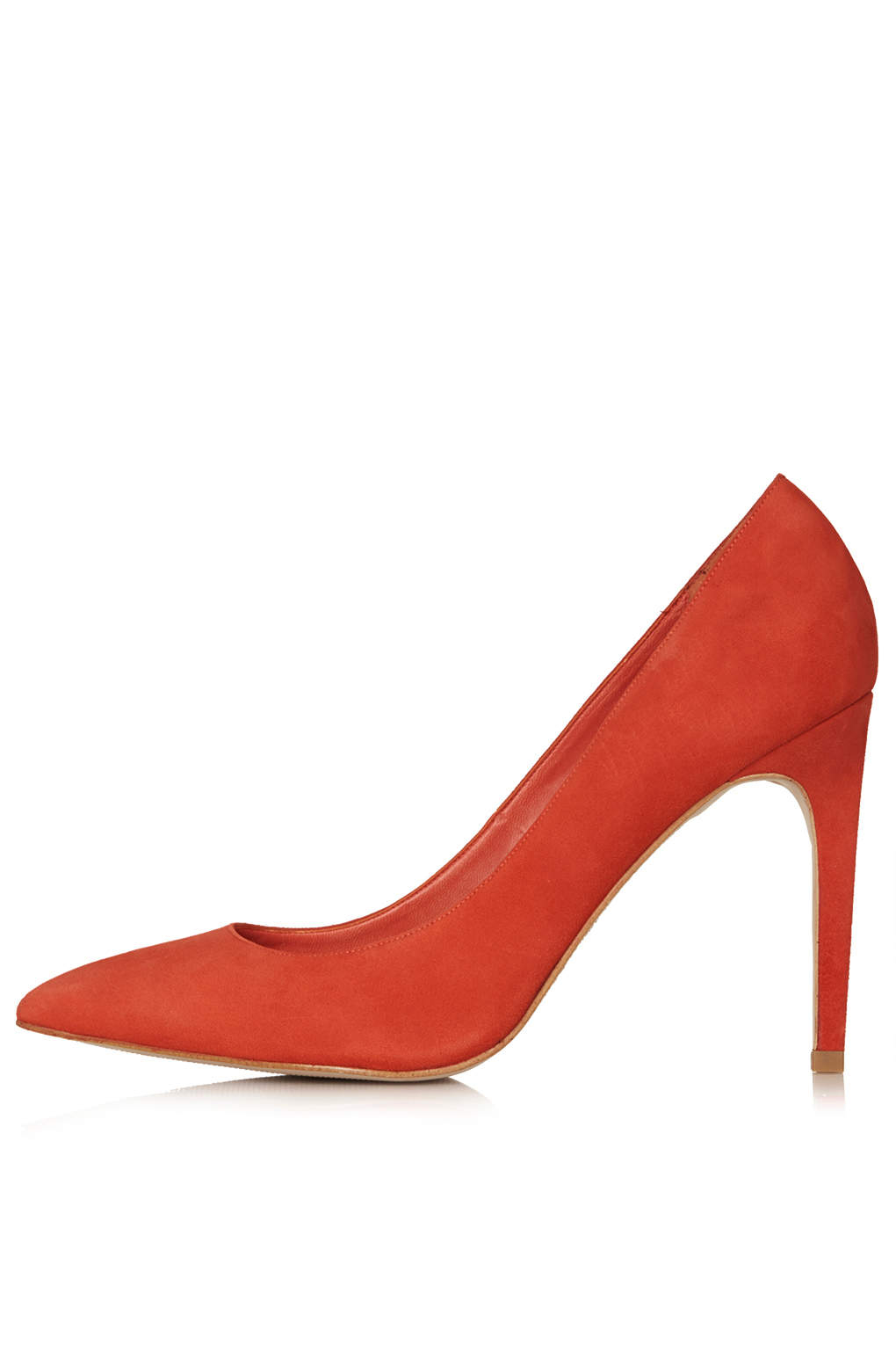 topshop orange heels