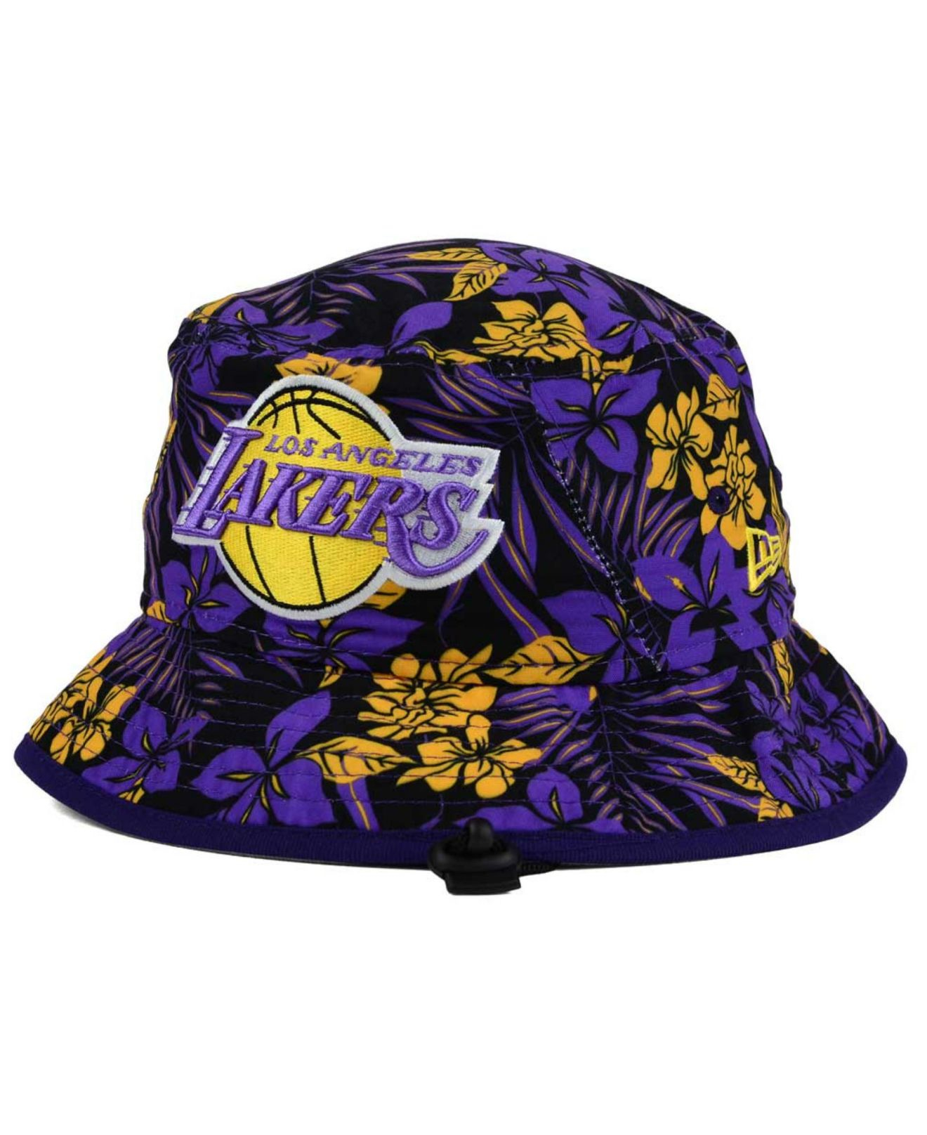 KTZ Los Angeles Lakers Retro Corduroy Snapback Hat in Purple for Men