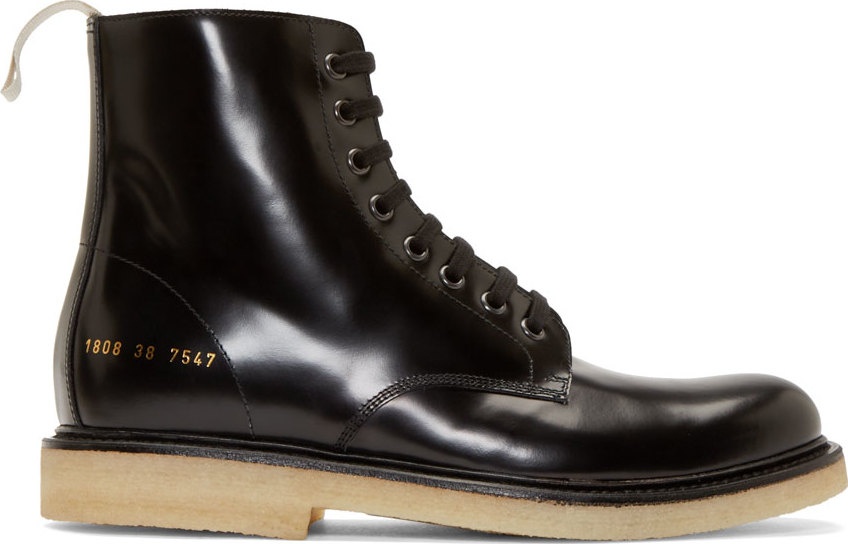 common projects combat boot mens