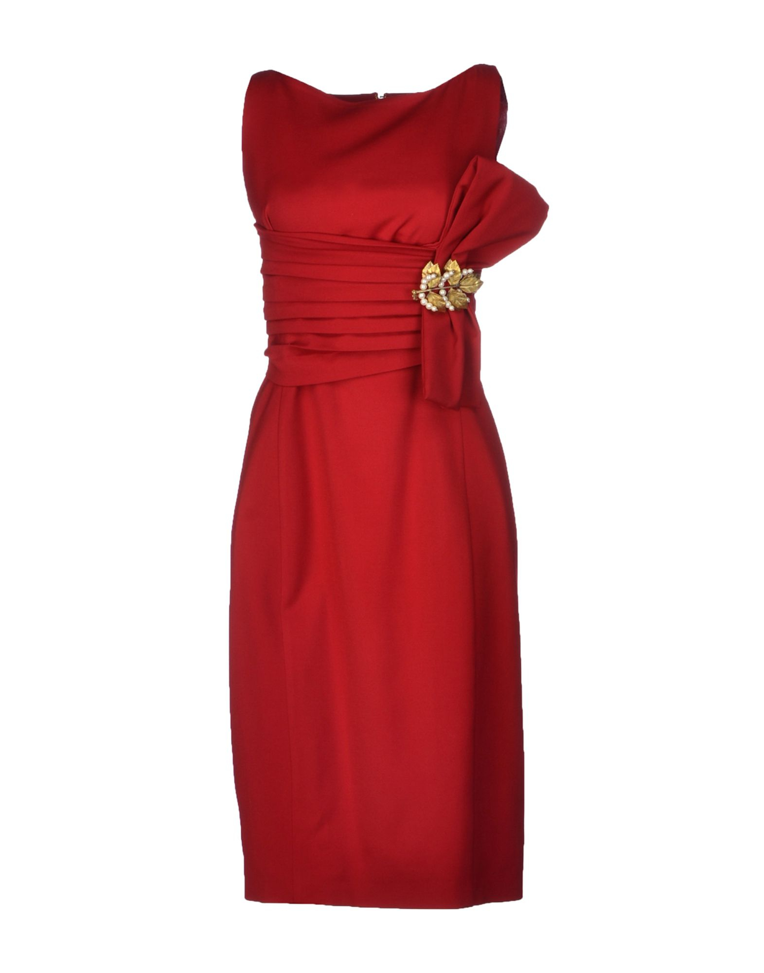 Dsquared² Kneelength Dress in Red | Lyst