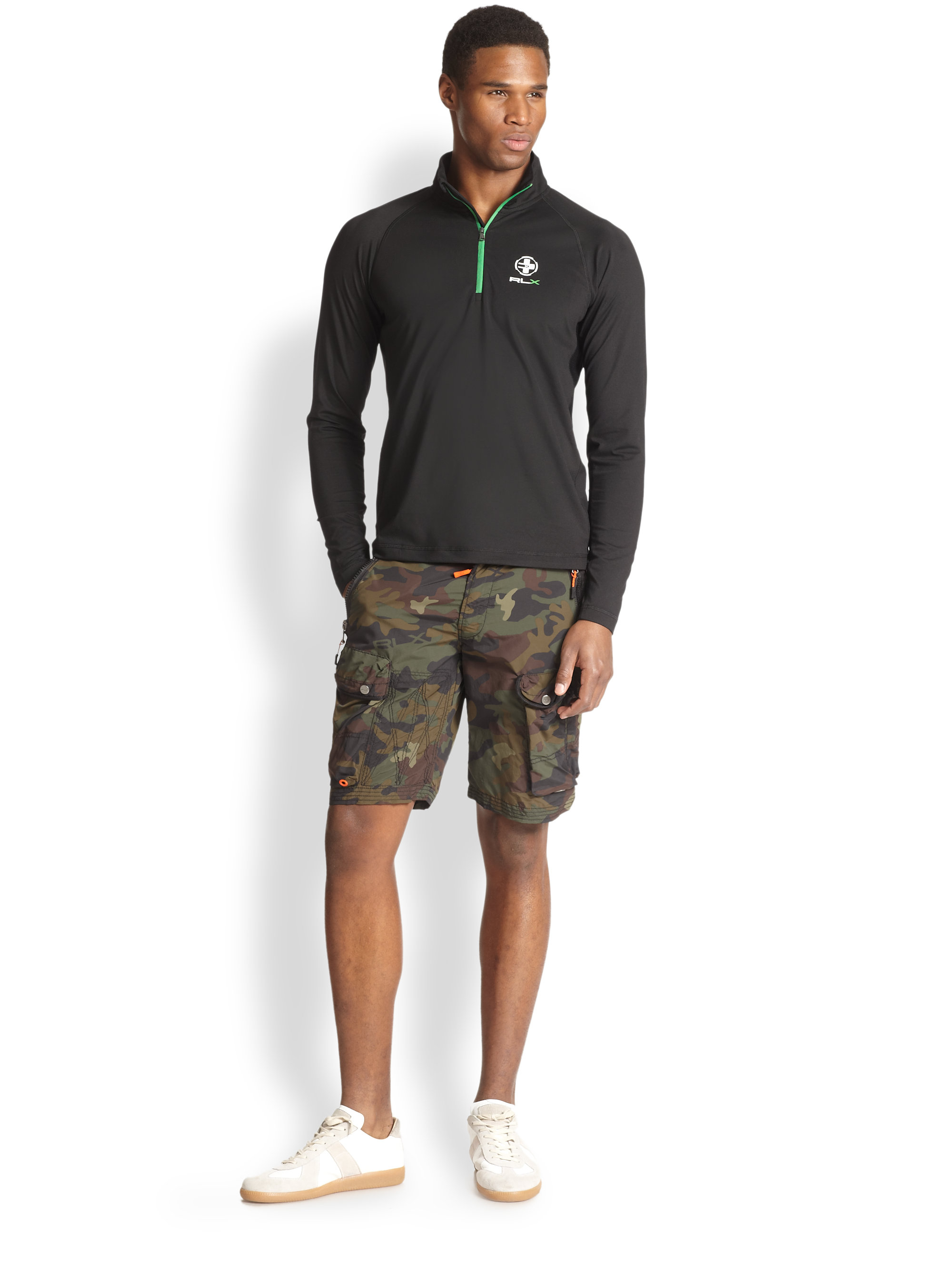 Polo Ralph Lauren Rlx Camoprint Climbing Shorts for Men - Lyst