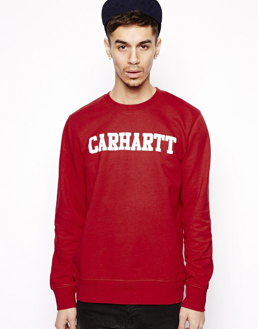 red college sweatshirt