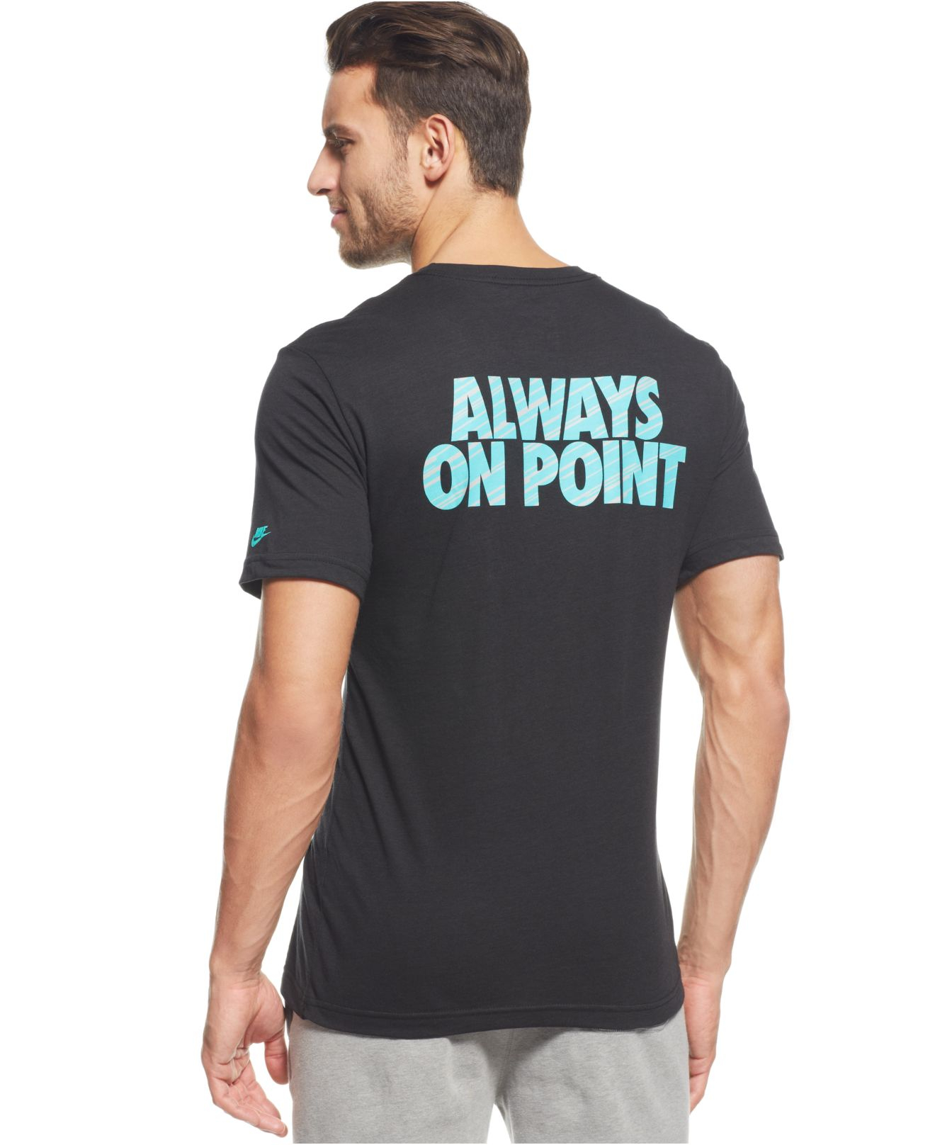 Nike Never On Time Always On Point T-Shirt in Black for Men - Lyst