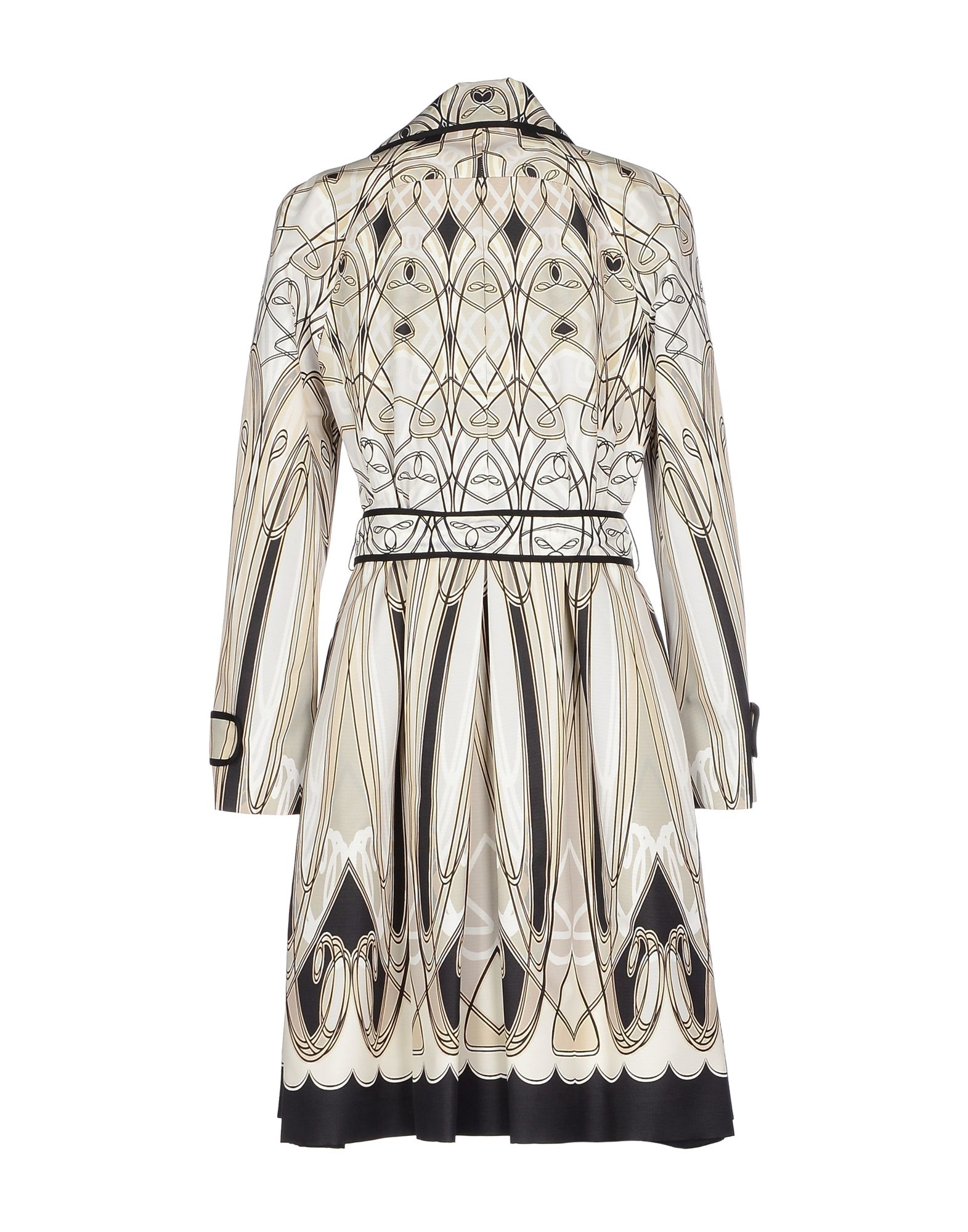 Blumarine Fulllength Jacket in Ivory (Natural) Lyst