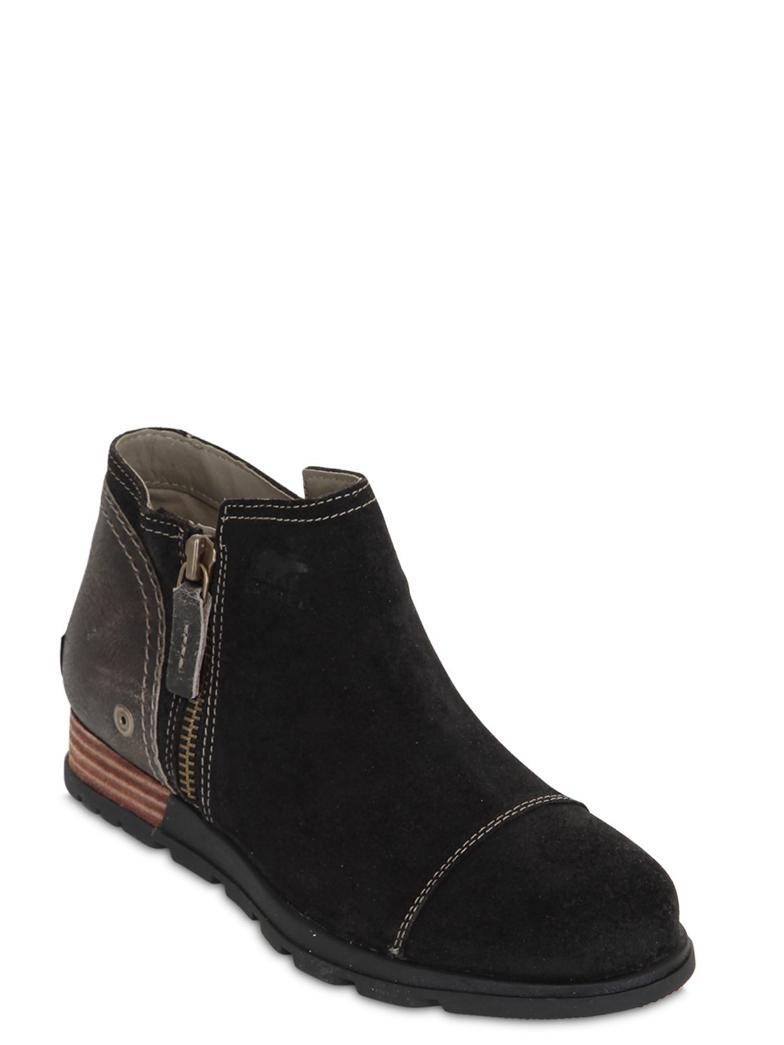 sorel women's major low leather boot