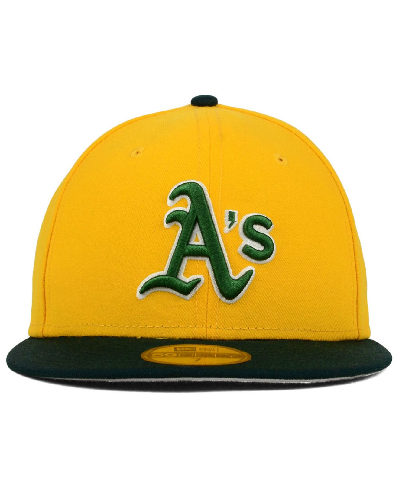KTZ Oakland Athletics Cooperstown 2-tone 59fifty Cap in Blue for Men