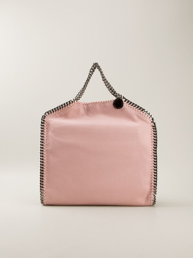 Stella McCartney 'Falabella' Tote in Pink & Purple (Pink) | Lyst