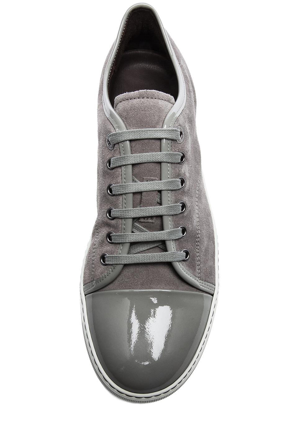 lanvin grey sneakers