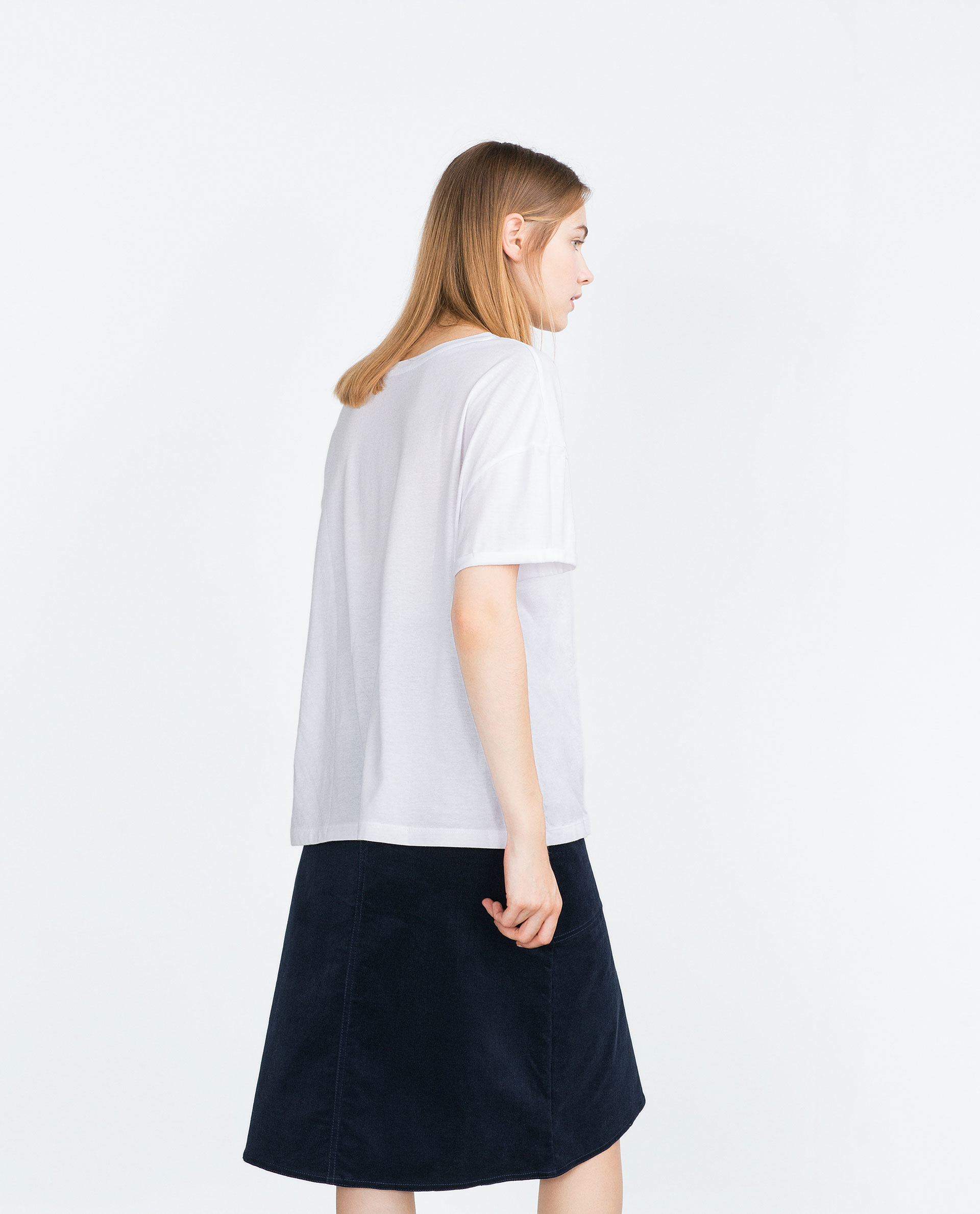 zara tshirt basic