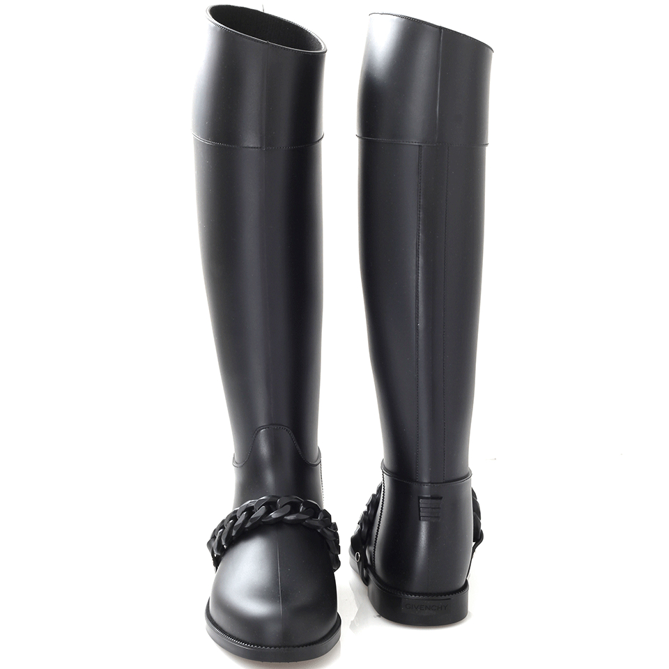 Lyst - Givenchy Eva Rain Boot in Black
