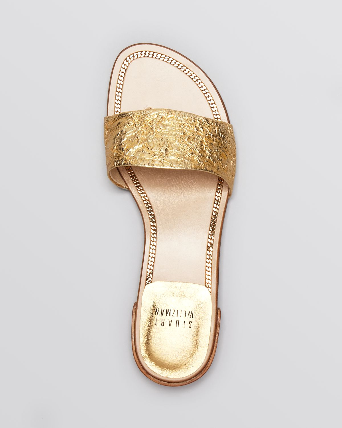 silver open toe flat sandals