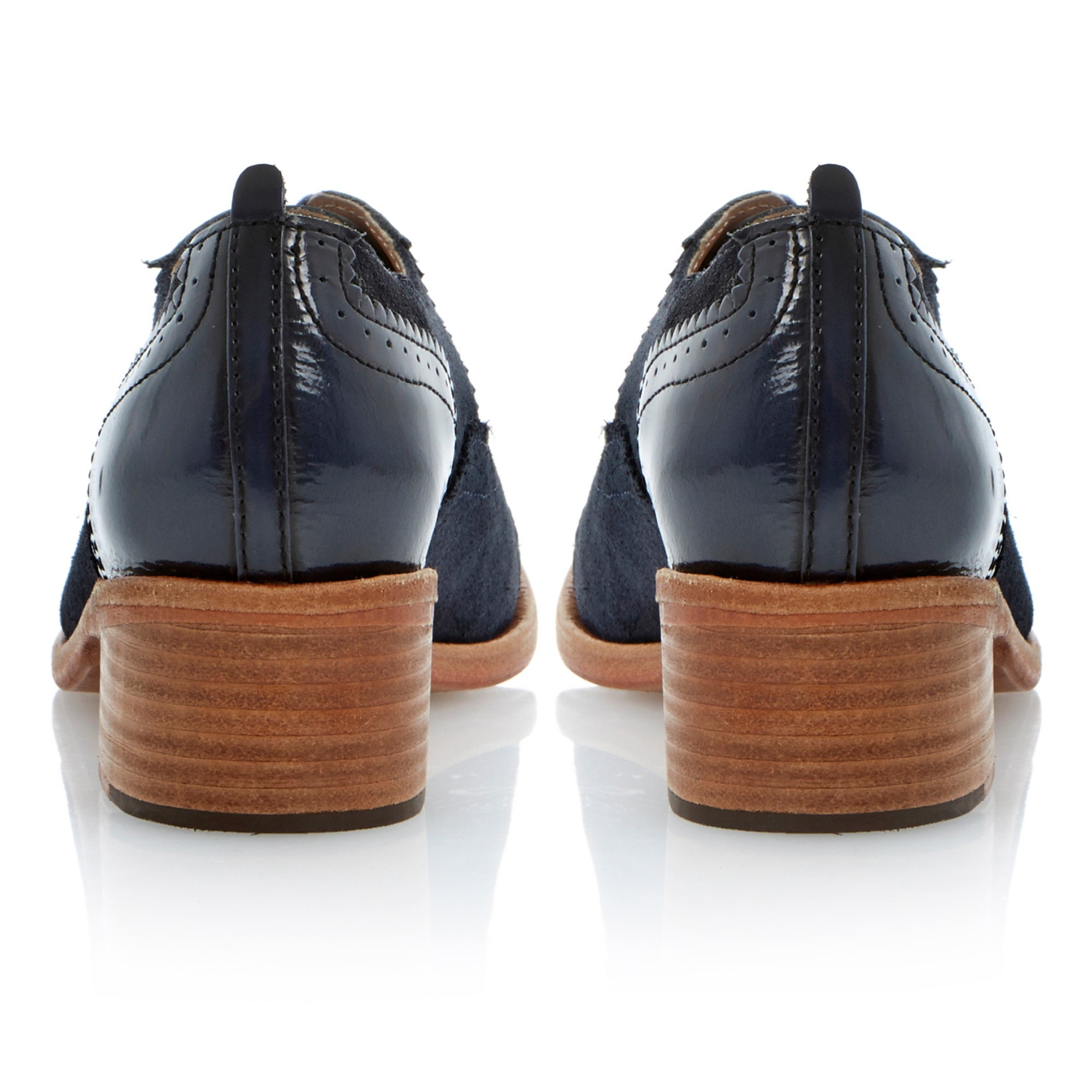 block heel brogues ladies